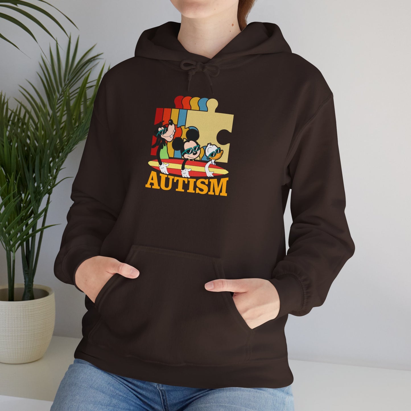 Autism Awareness Puzzle Hoodie — Colorful Support Design