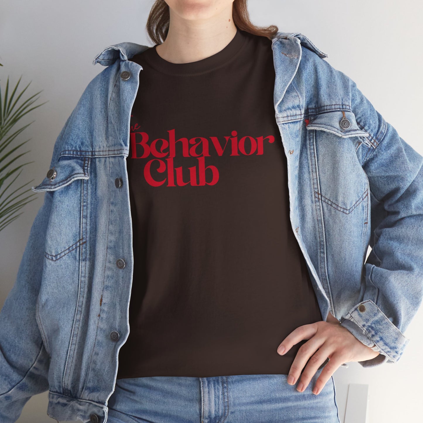 The Behavior Club Unisex Heavy Cotton Tee