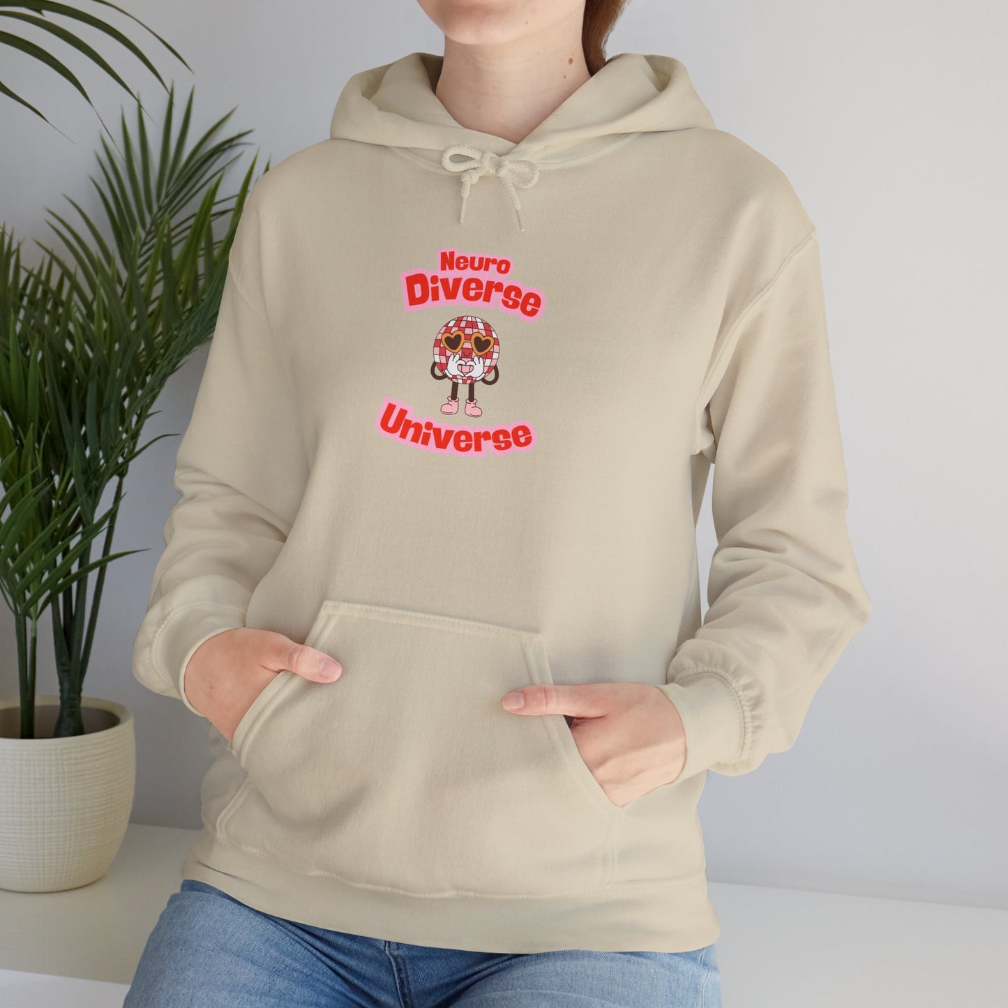Neurodiverse Universe Hoodie — Cute Neurodiversity Awareness Sweatshirt
