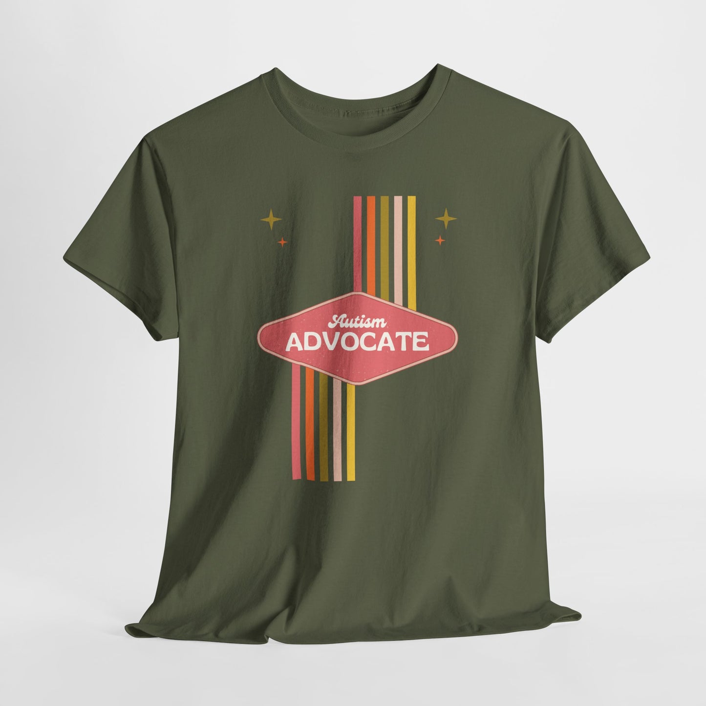 Retro Advocate Unisex Heavy Cotton Tee