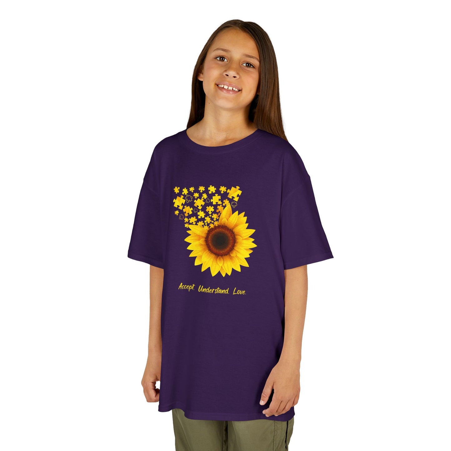 Sunflower Kids Tee - Bright & Cheerful Cotton T-Shirt