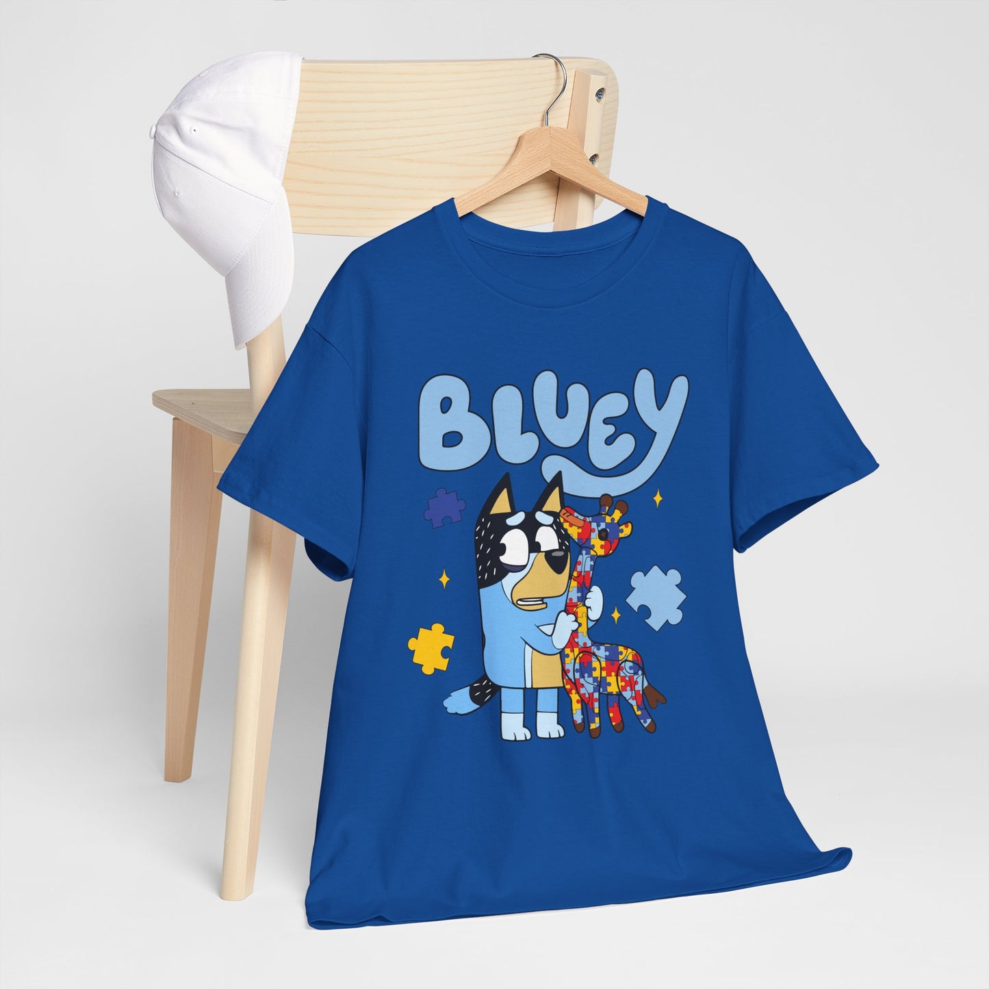 Bluey and Bingo Cartoon Dog T-Shirt — Cute Kids’ Blue Heeler Tee