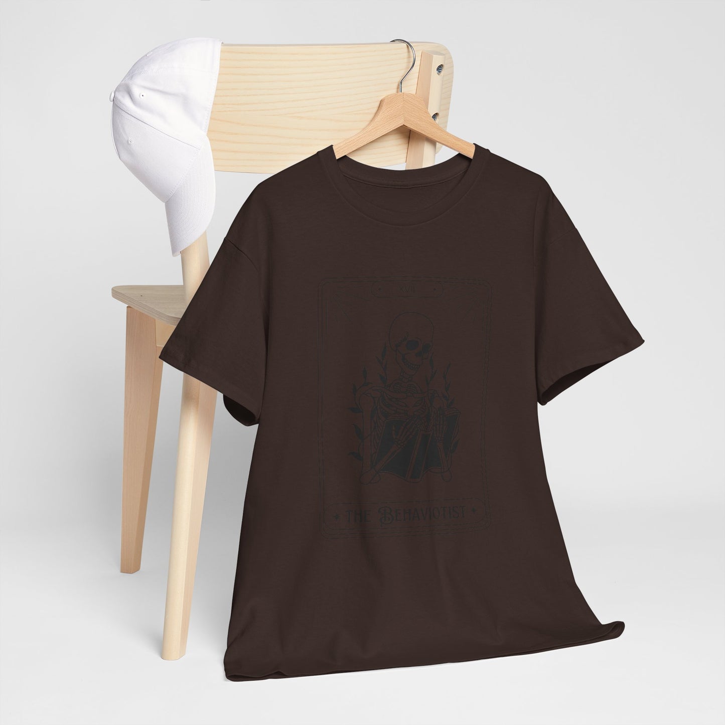 Skeleton Themed Unisex Heavy Cotton Tee - Perfect for Halloween and Casual Wear