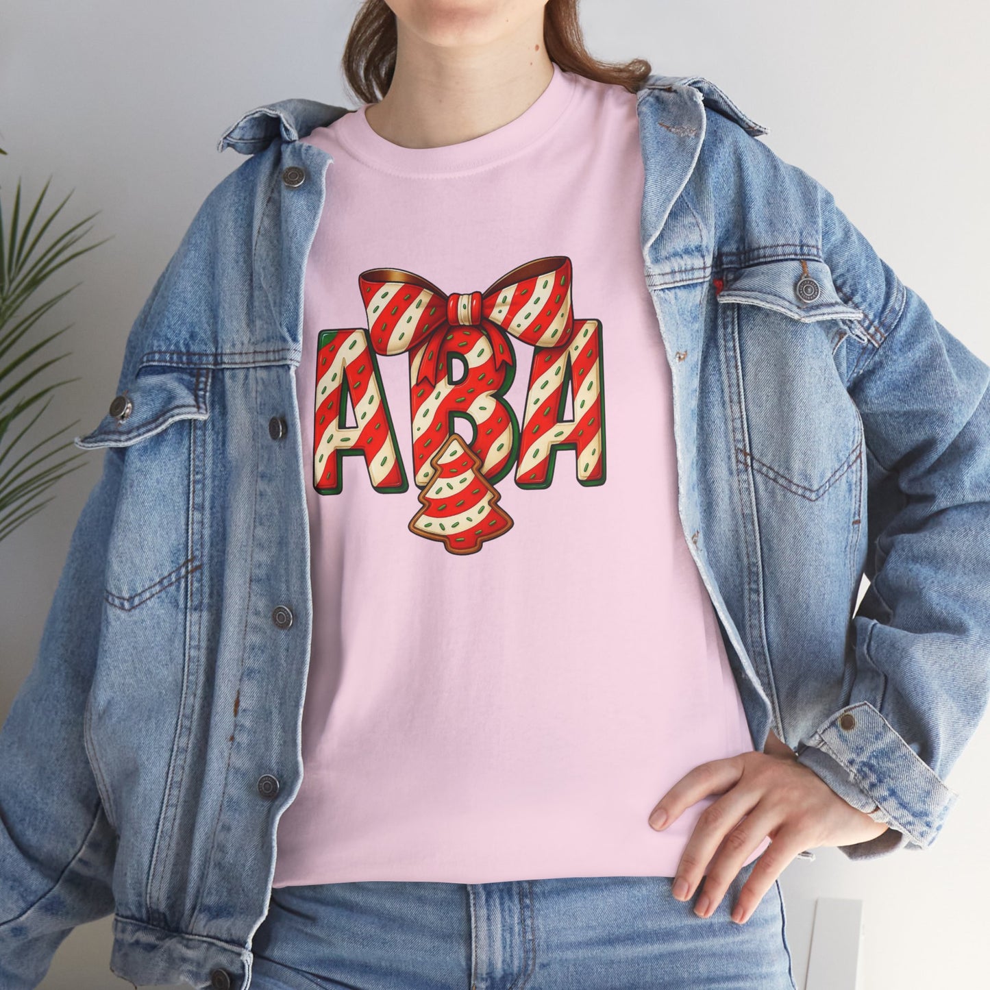 ABA Lil Debbie Christmas Tree Cake Tee — ABA Holiday Dessert Graphic T-Shirt