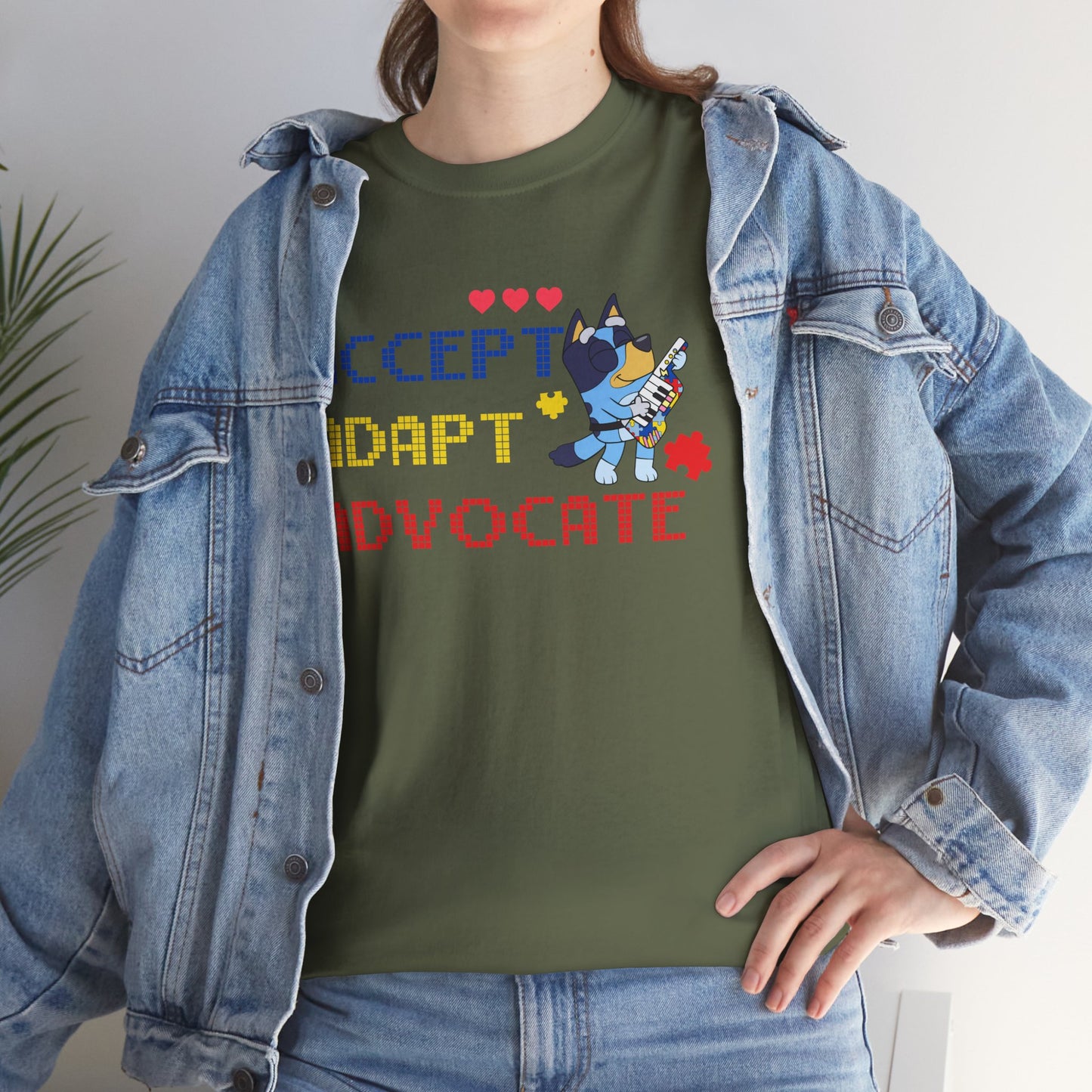 Accept Adapt Advocate Tee — Support & Advocacy Graphic T‑Shirt