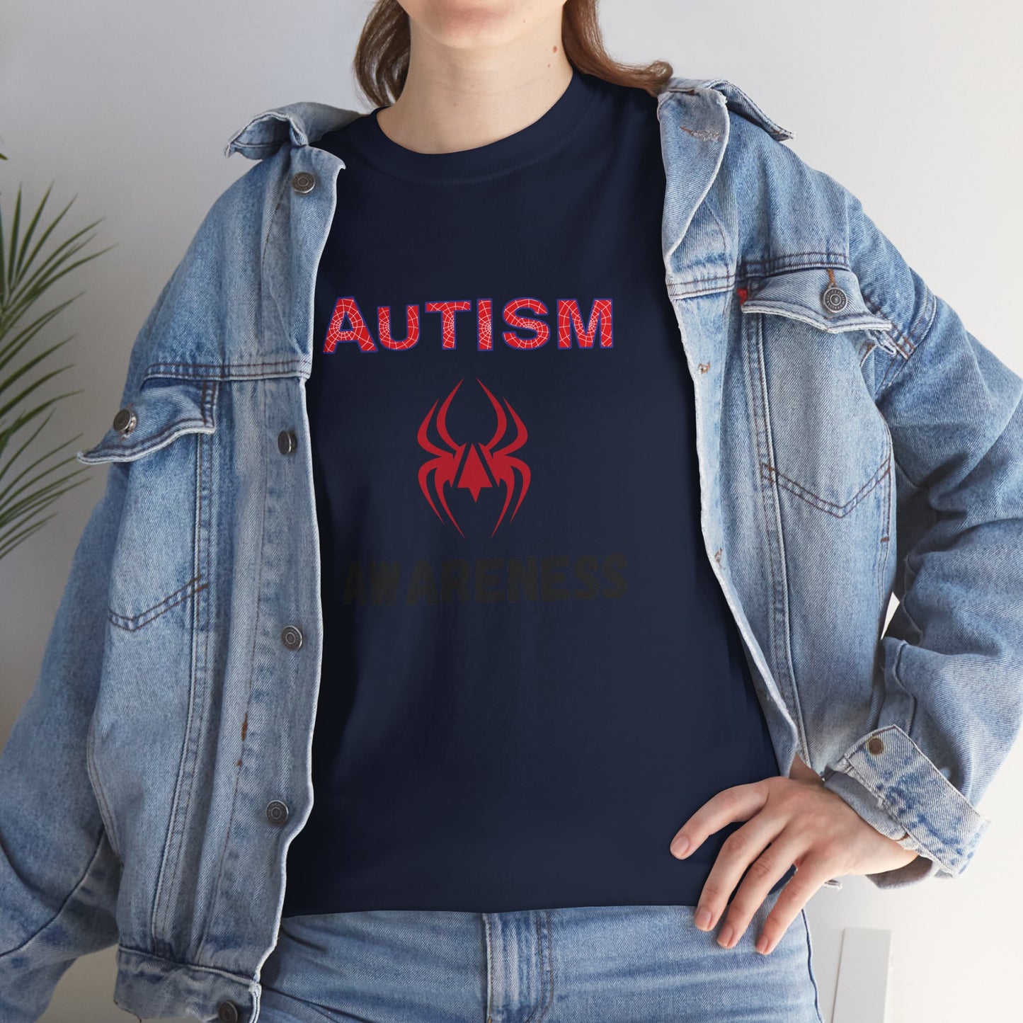 Autism Awareness Unisex Heavy Cotton Tee, Support Tee, Gift for Autism Awareness Month, Comfortable Cotton Shirt, Awareness Apparel