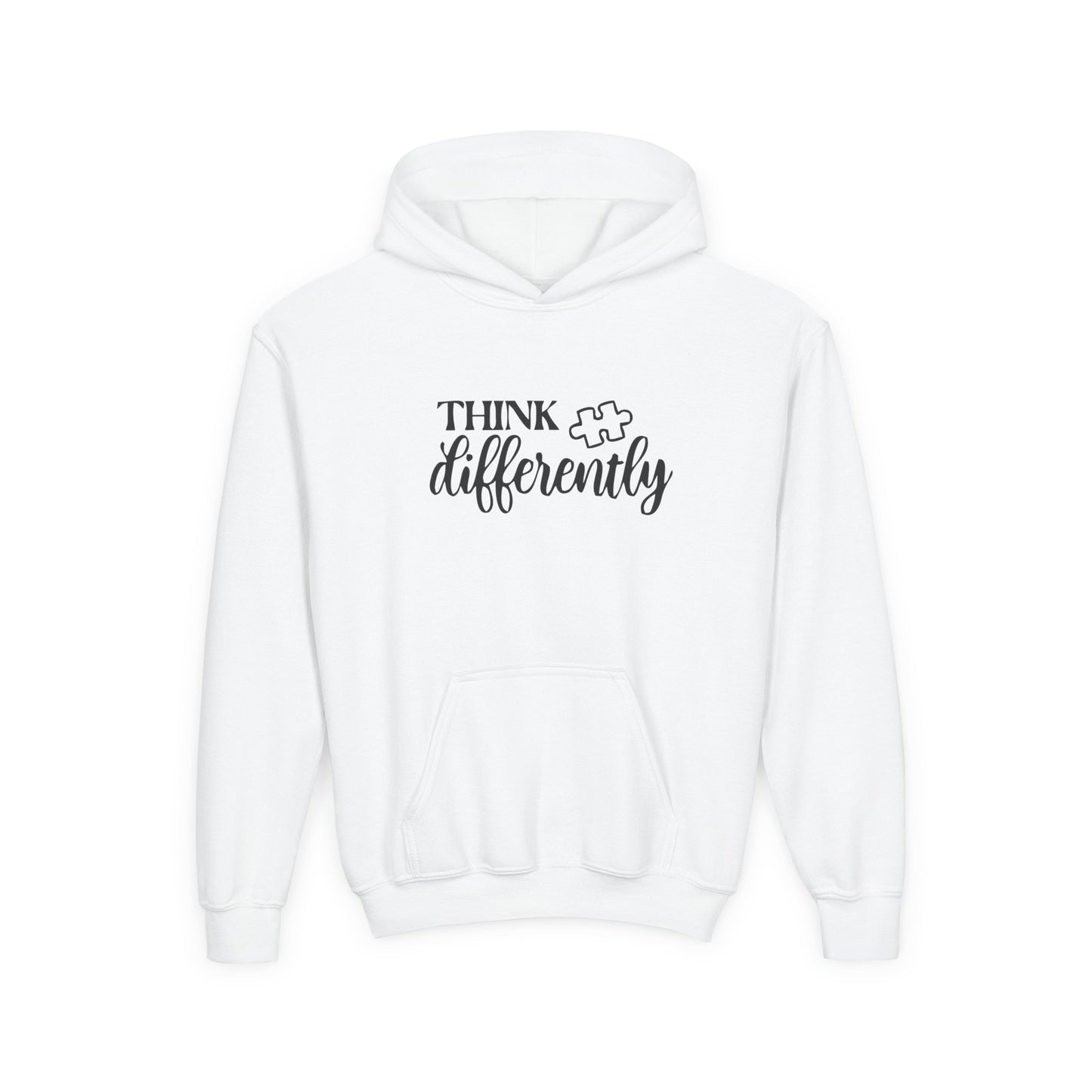 Inspirational Youth Hoodie - 'Think Differently'