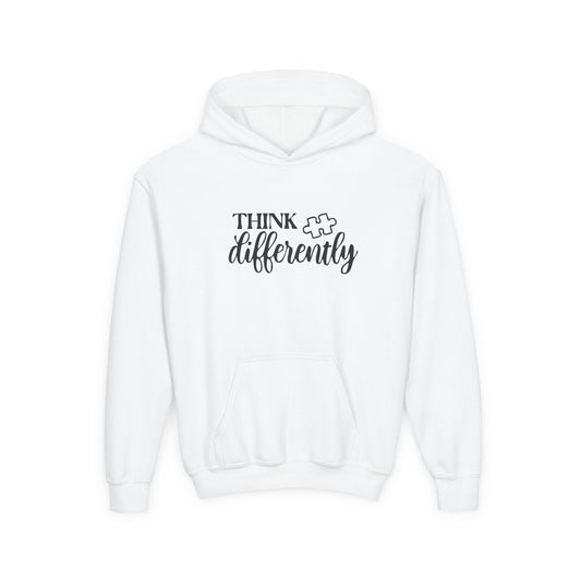 Inspirational Youth Hoodie - 'Think Differently'