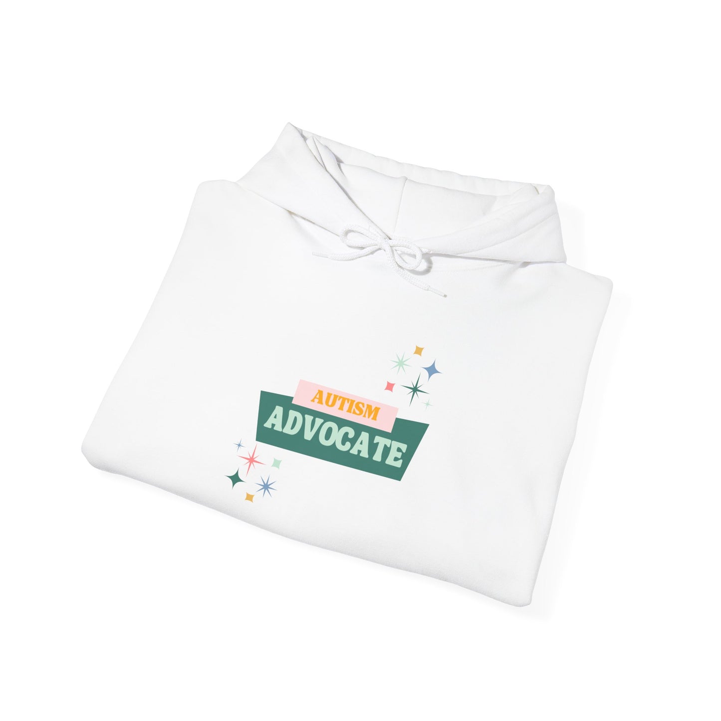 Advocate Badge Hoodie — Autism Advocate Graphic Pullover