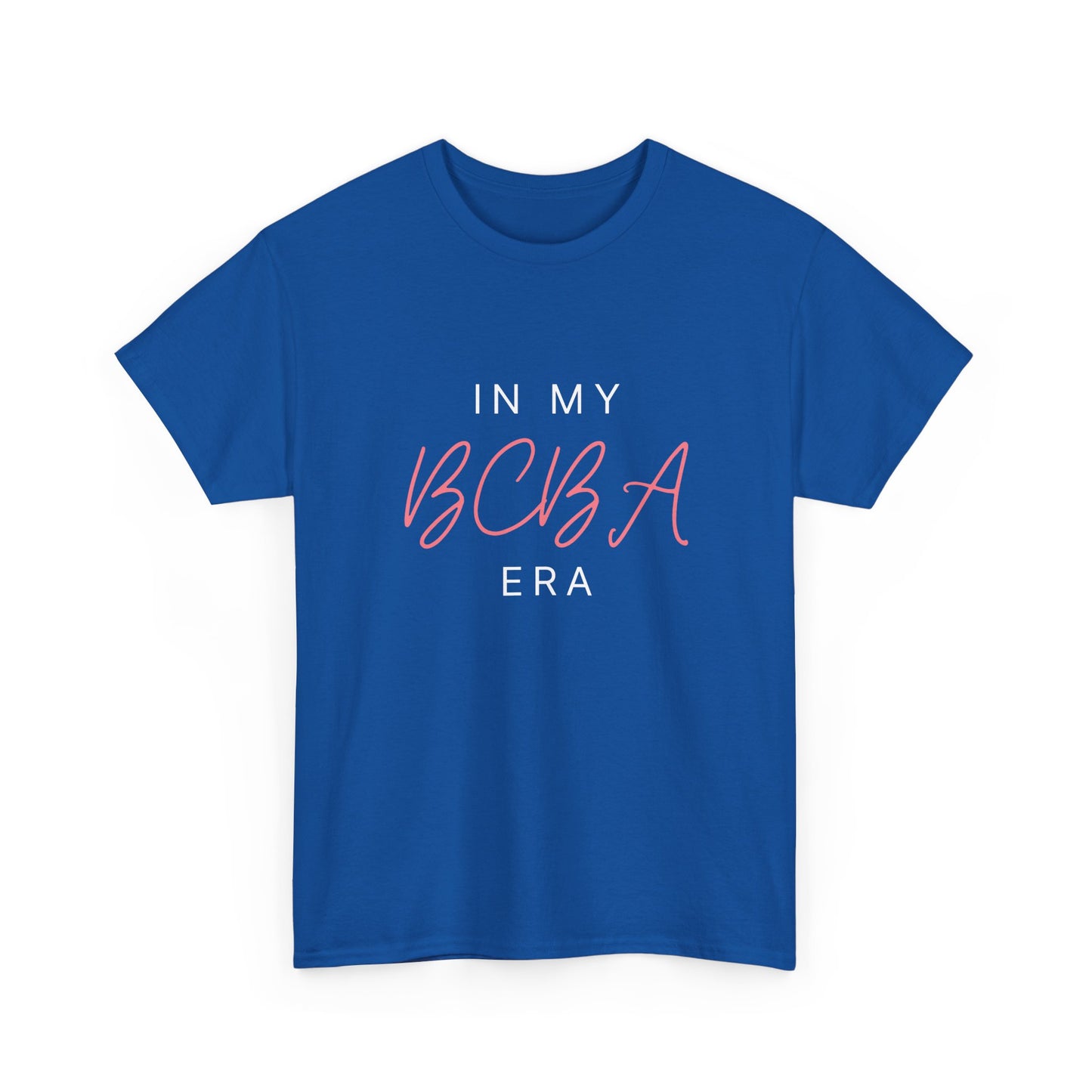 Unisex Heavy Cotton Tee - Inspirational 'In My BCBA Era' T-Shirt for Growth and Empowerment