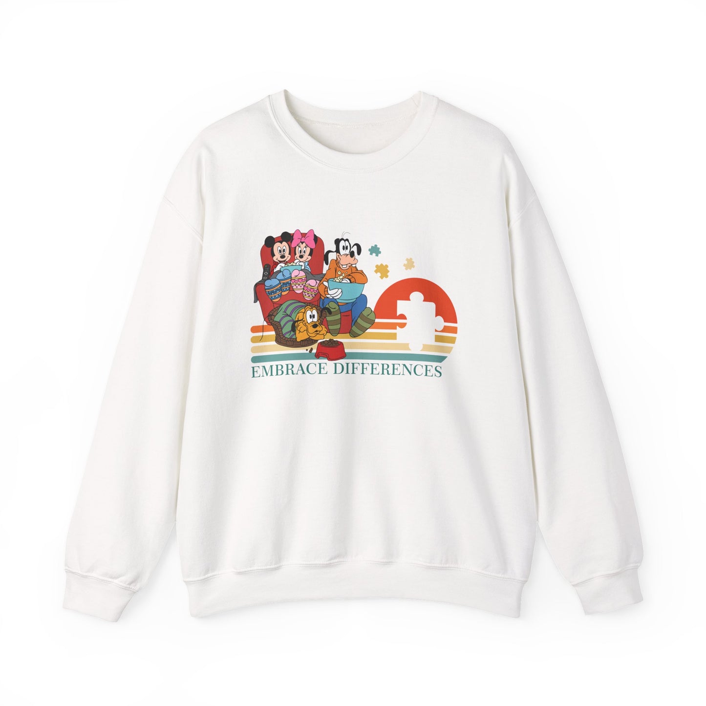 Embrace Differences Crewneck Sweatshirt