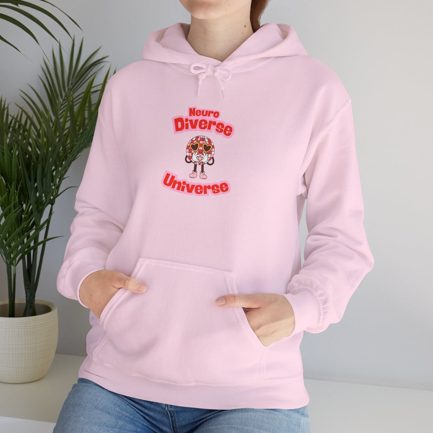 Neurodiverse Universe Hoodie — Cute Neurodiversity Awareness Sweatshirt