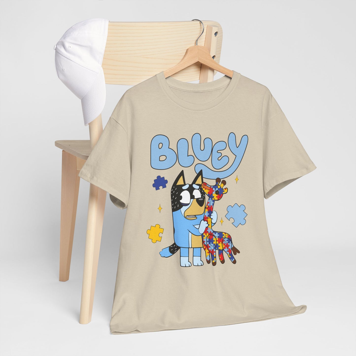 Bluey and Bingo Cartoon Dog T-Shirt — Cute Kids’ Blue Heeler Tee