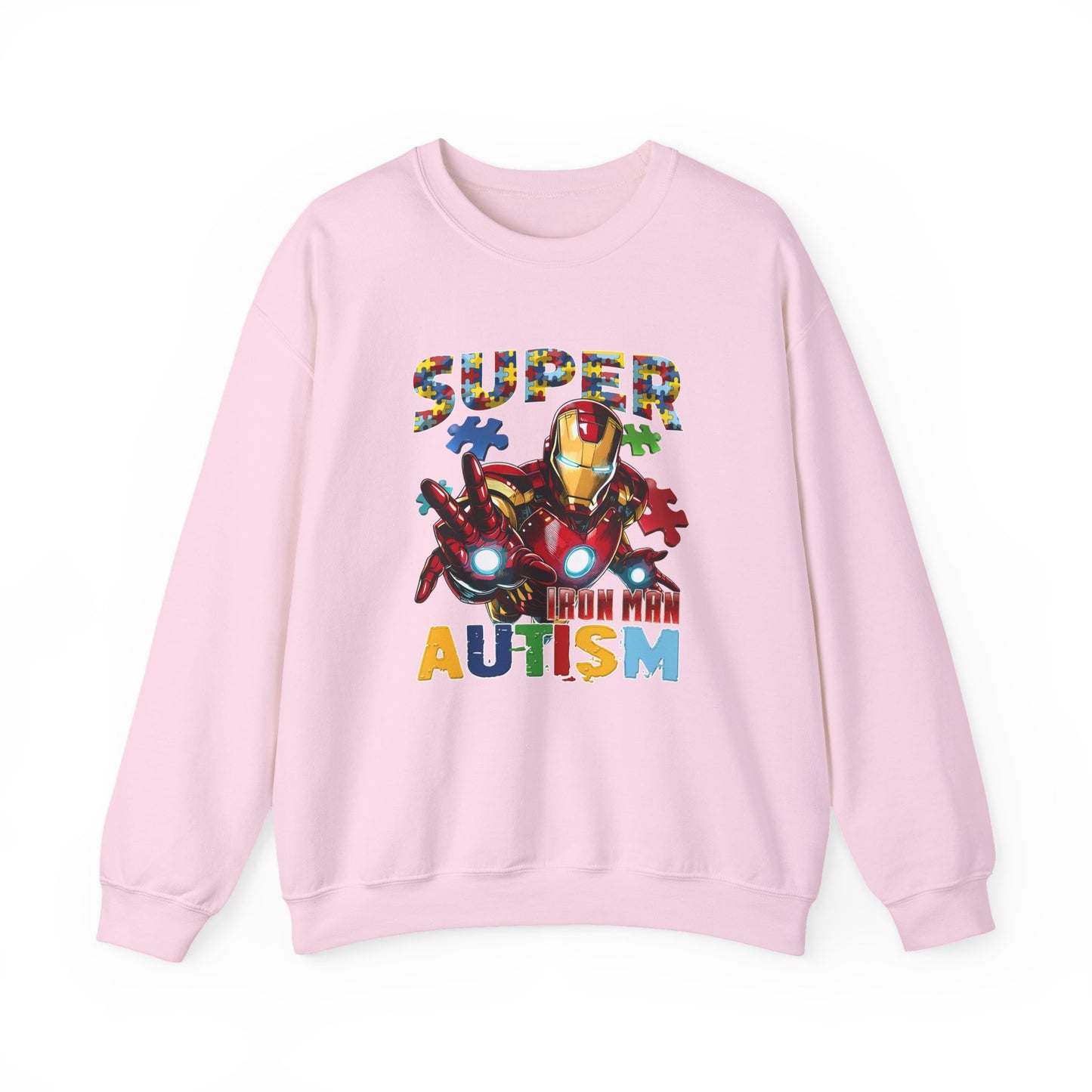 Autism Awareness Iron Hero Sweatshirt