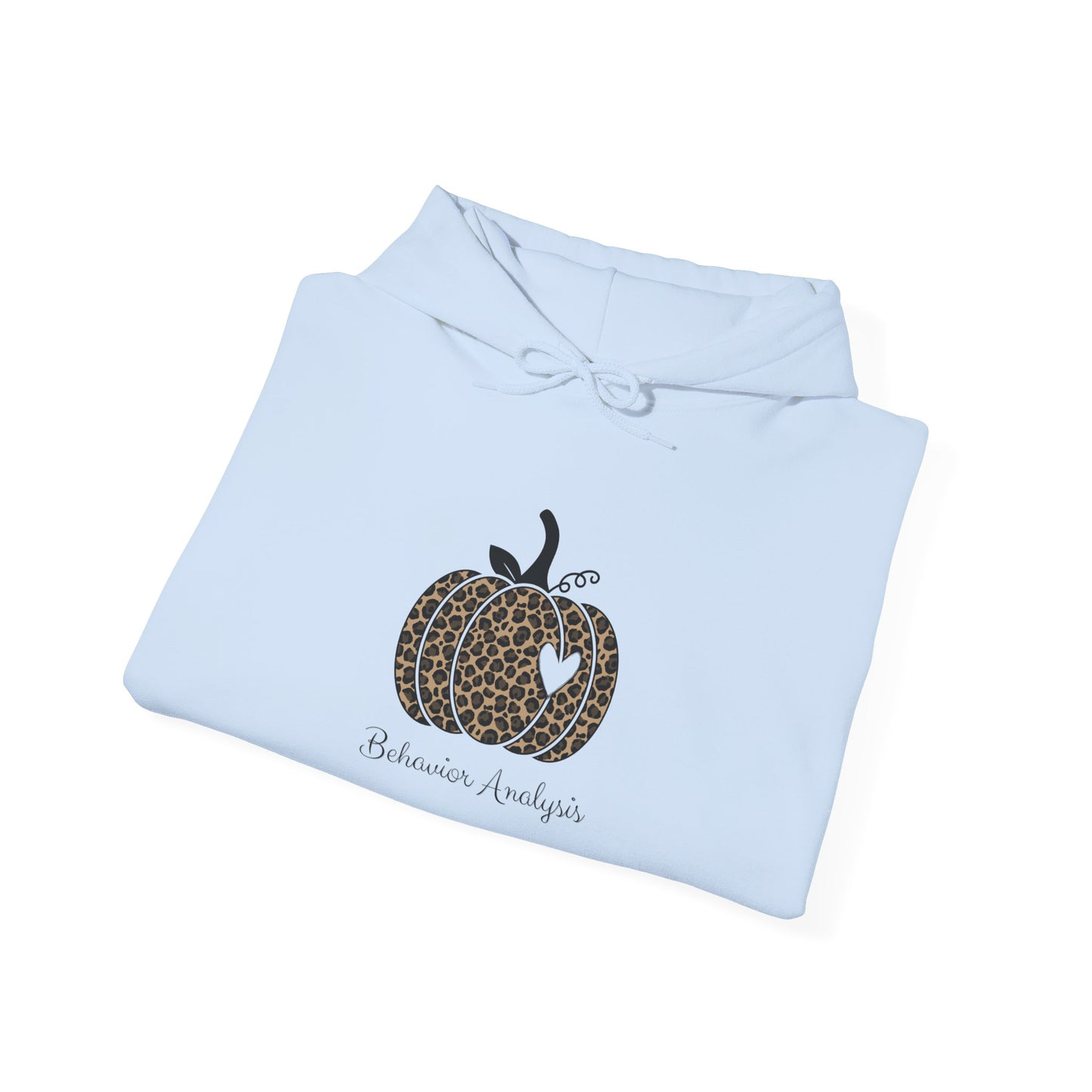 Leopard Pumpkin Hoodie — Autumn Pumpkin Patch Sweatshirt Behavior Analyst