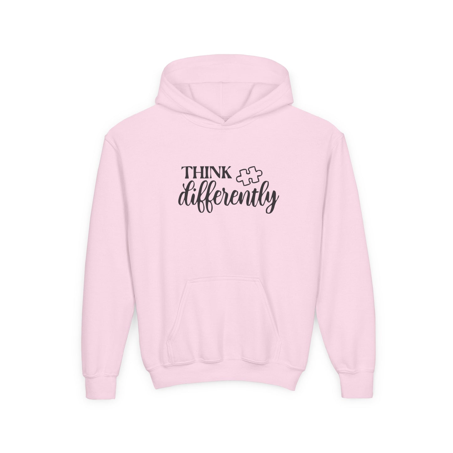 Inspirational Youth Hoodie - 'Think Differently'