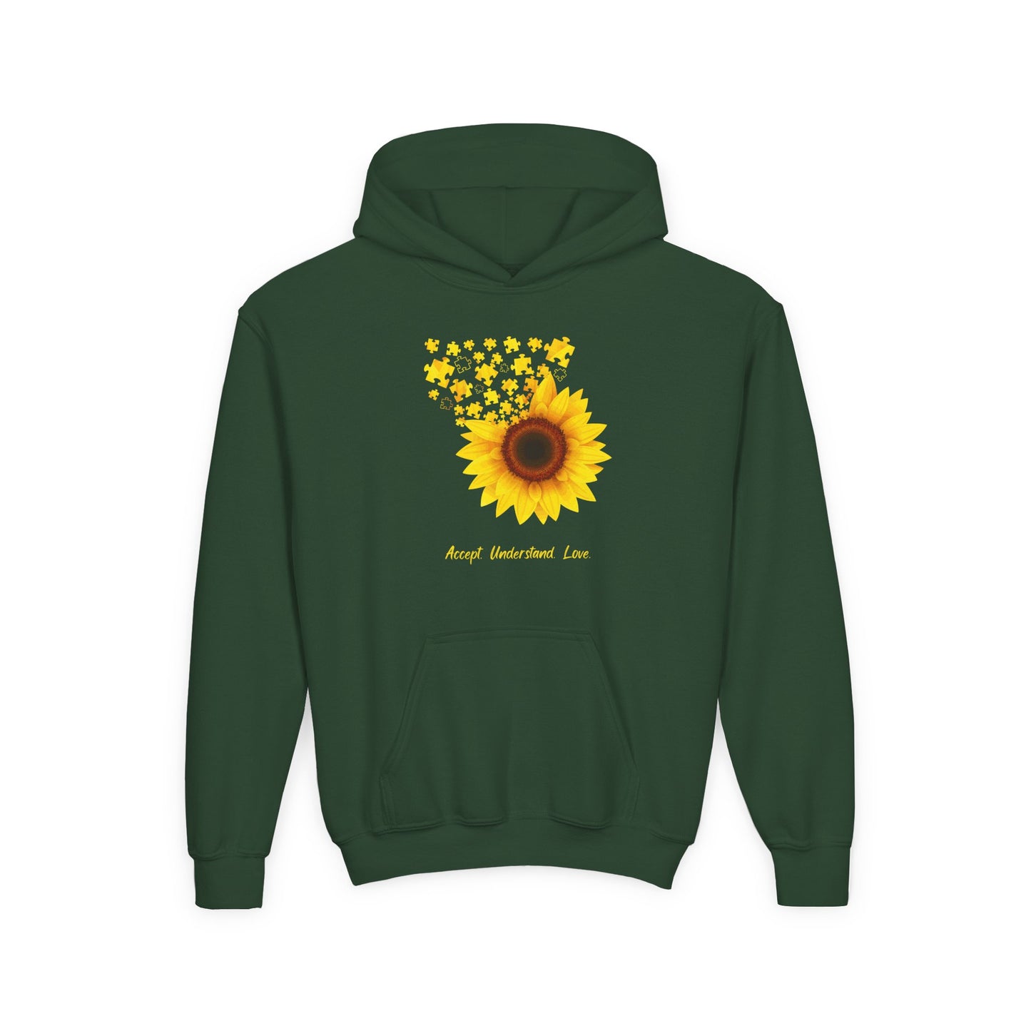Sunflower Love Youth Heavy Blend Hoodie