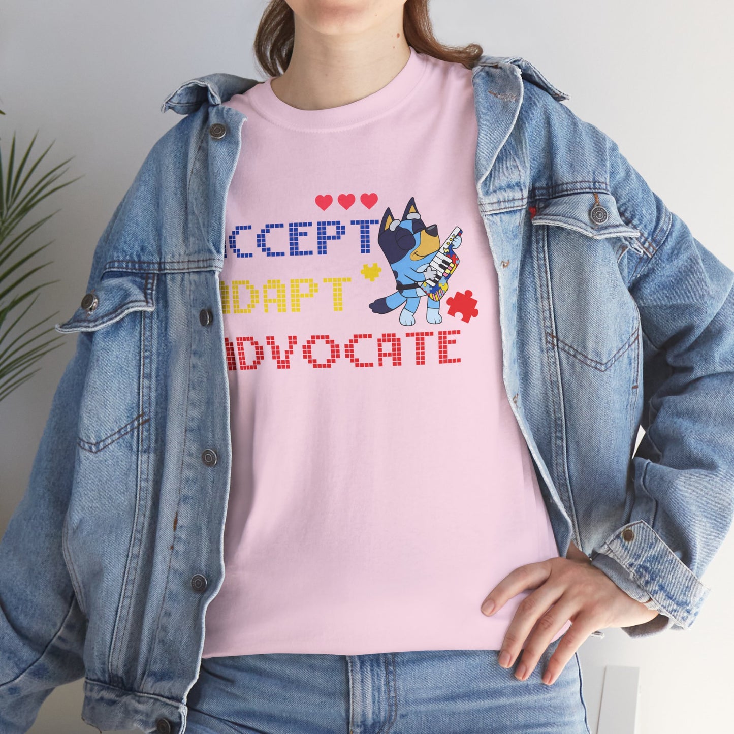 Accept Adapt Advocate Tee — Support & Advocacy Graphic T‑Shirt