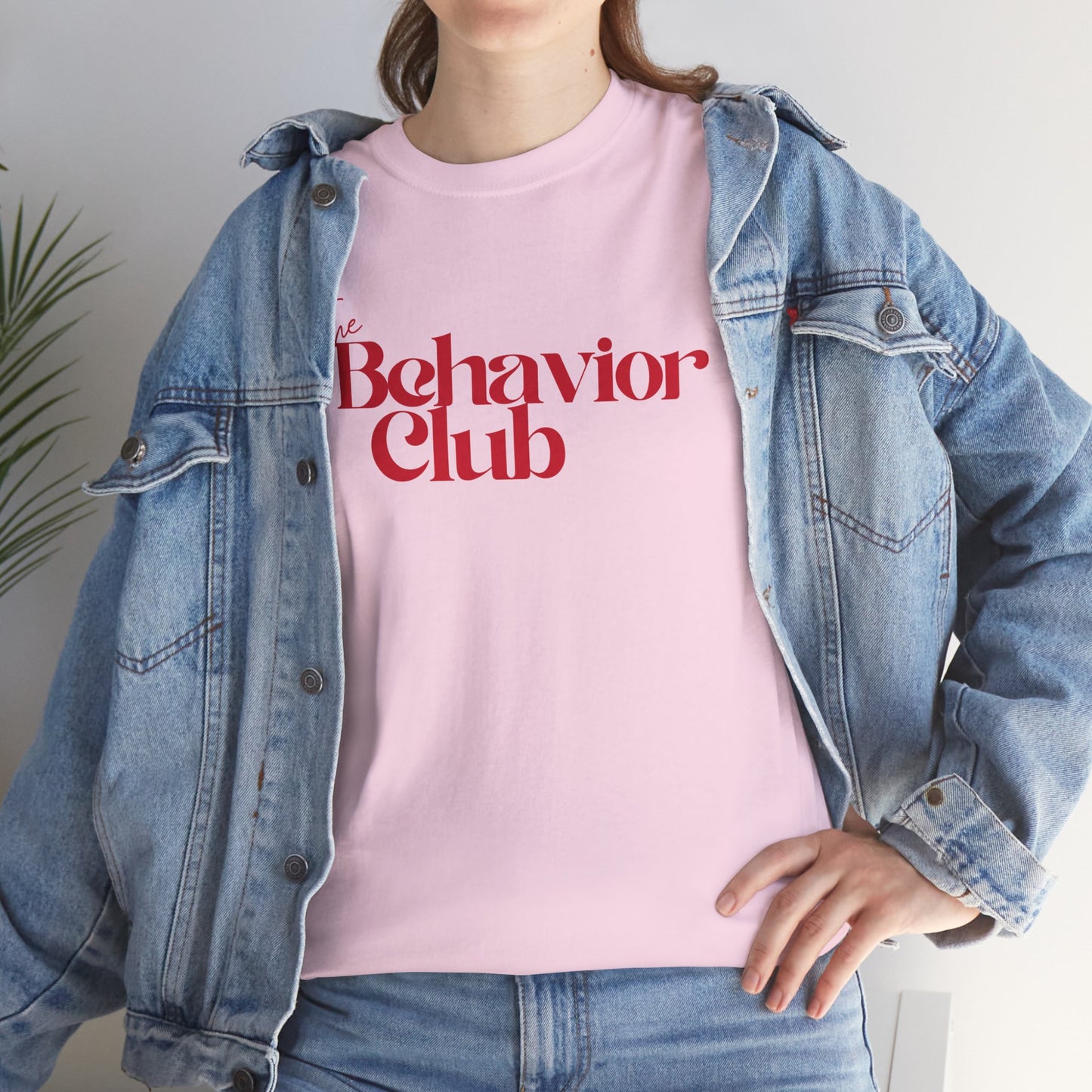 The Behavior Club Unisex Heavy Cotton Tee