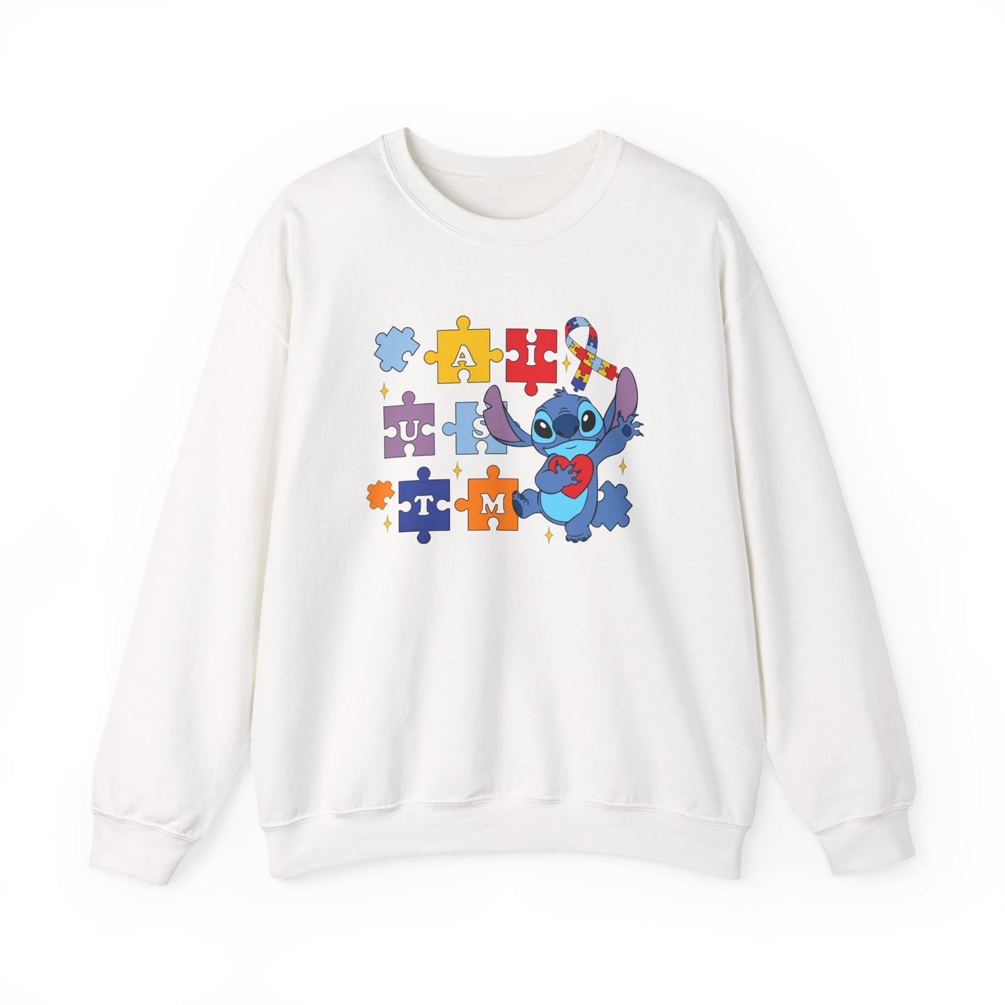 Autism Awareness Puzzle Heart Sweatshirt