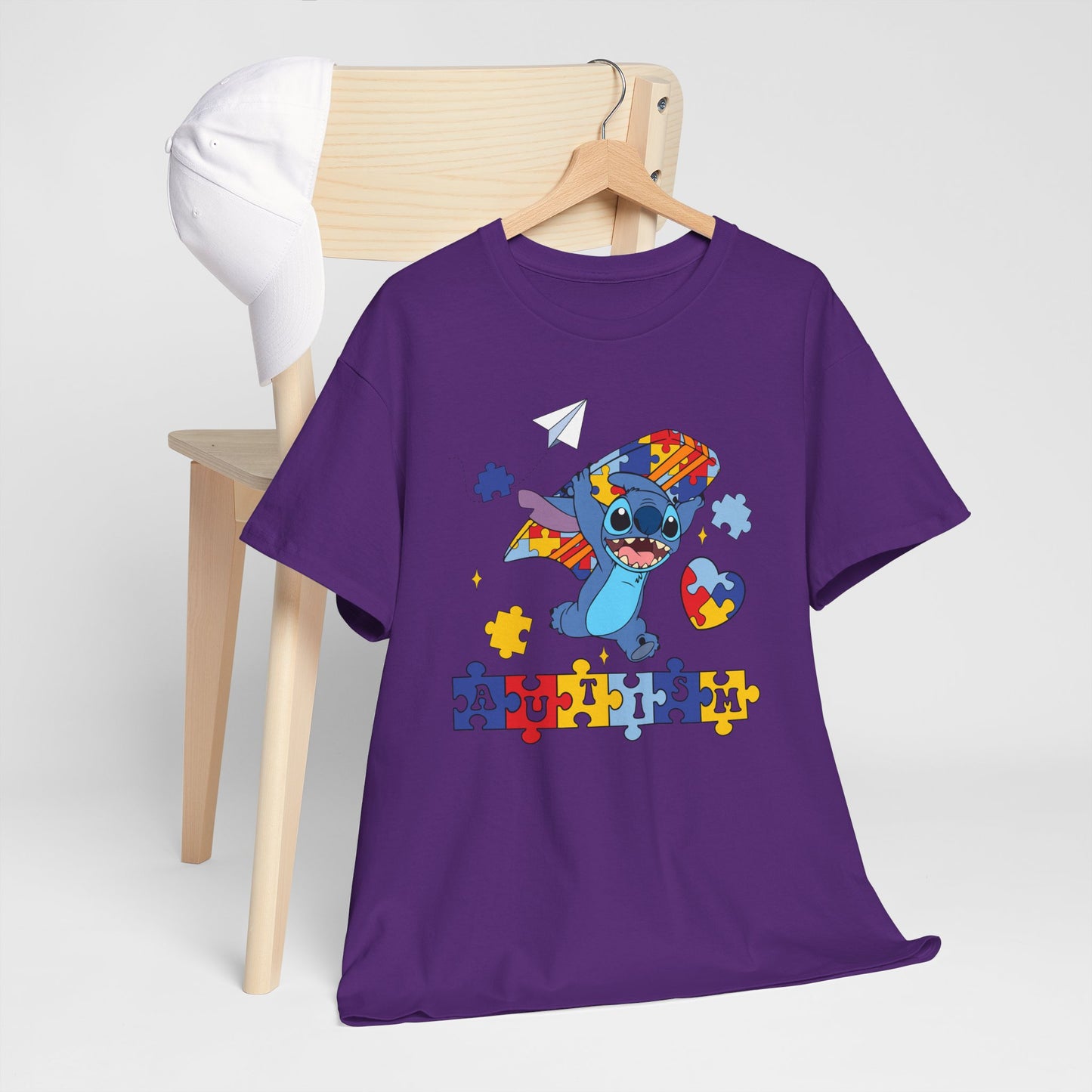 Autism Awareness Puzzle Heart Tee