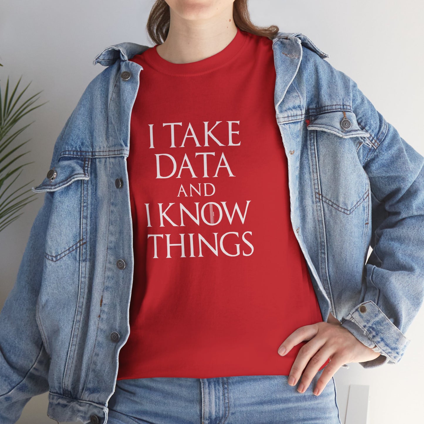 I take data and i know things - Comfortable Everyday Wear for All Occasions GOT Inspired