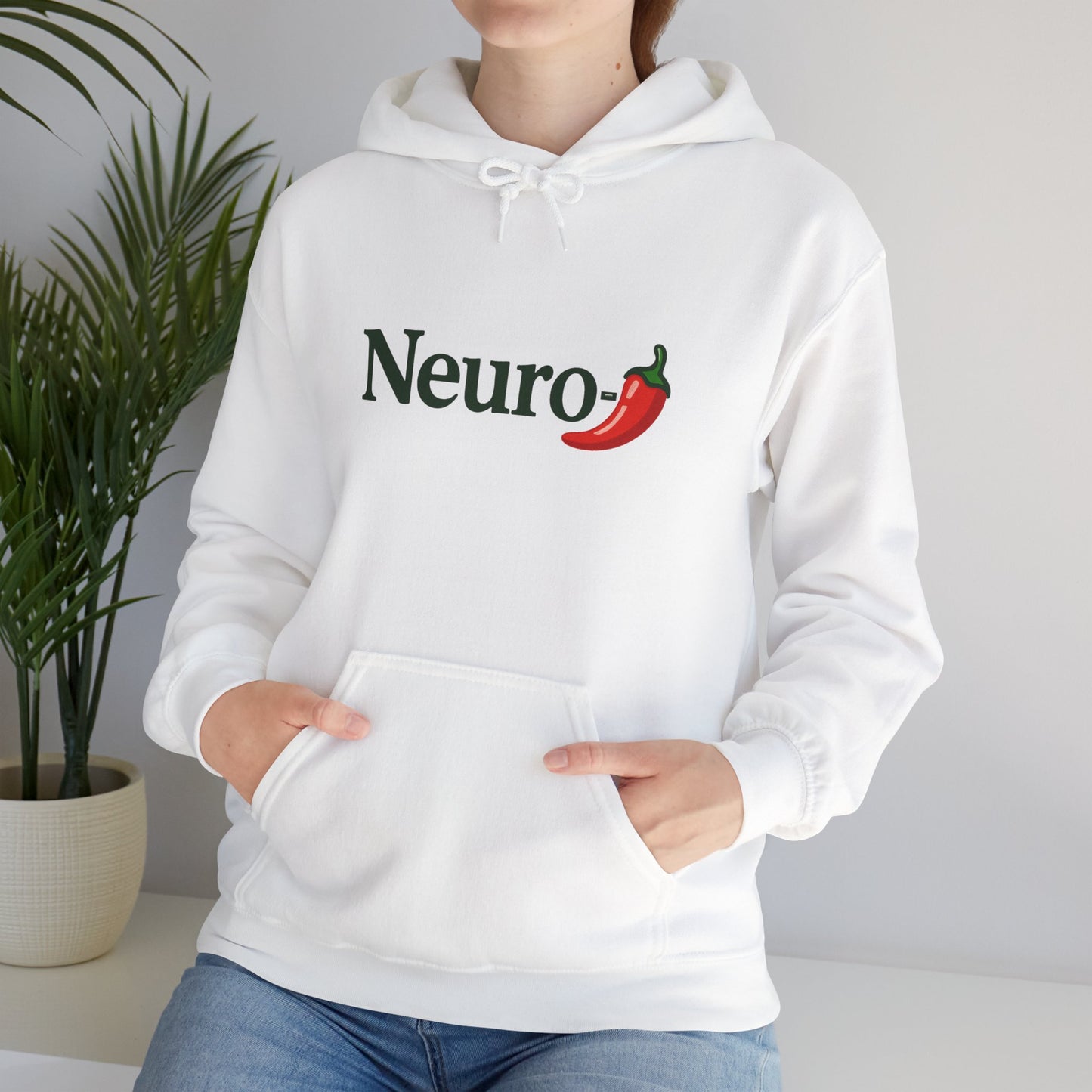 Neuro Spicy Neurodivergent  Hooded Sweatshirt