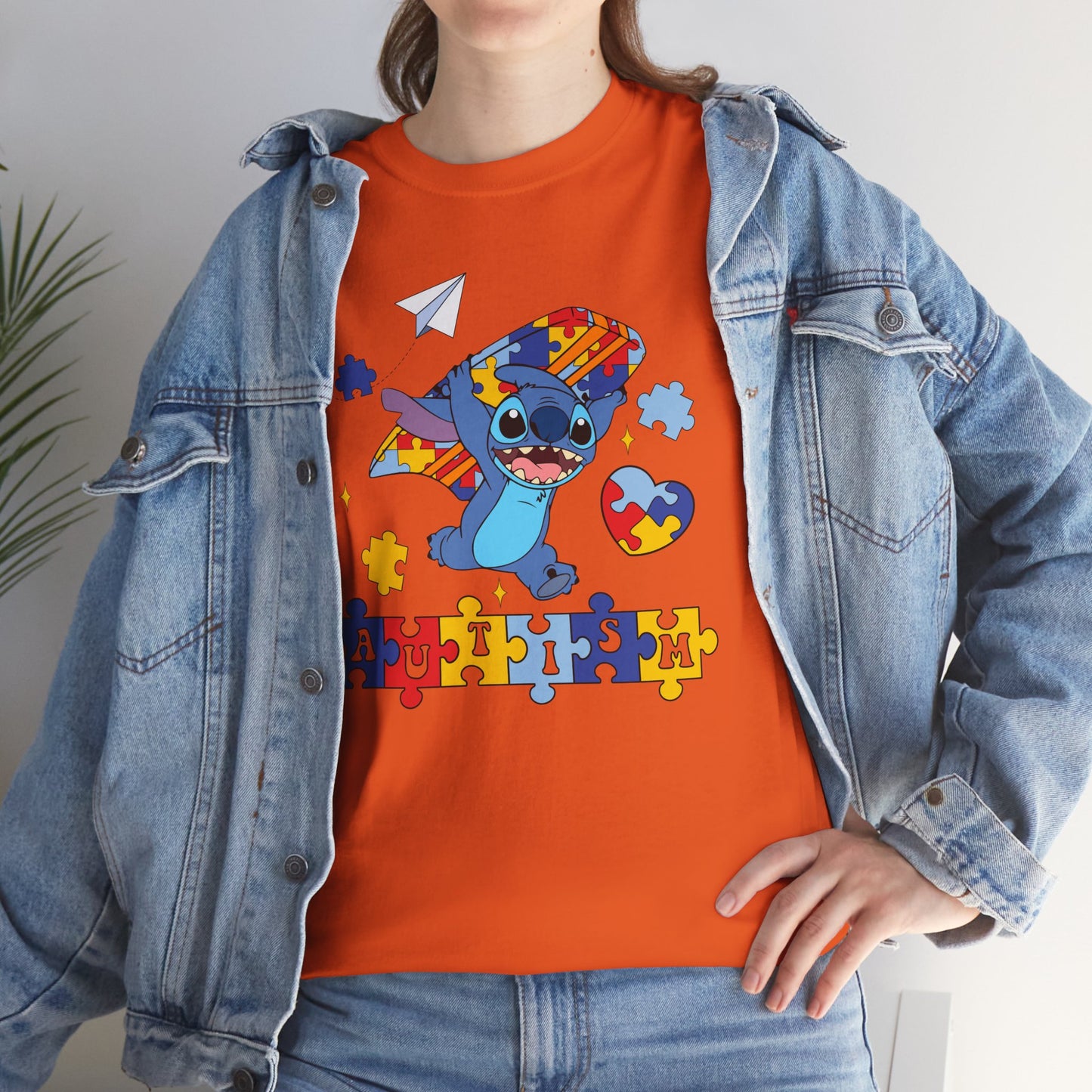 Autism Awareness Puzzle Heart Tee