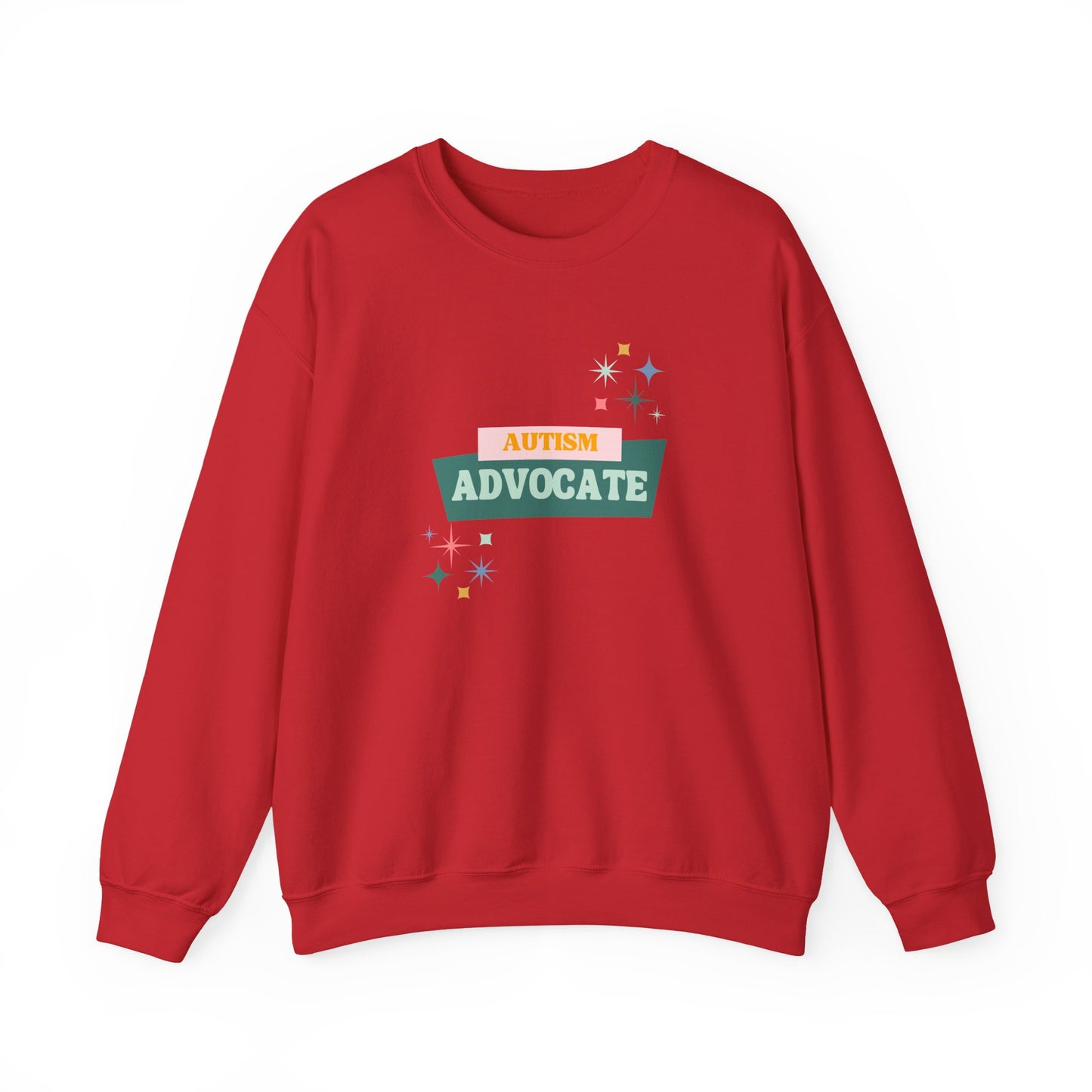 Autism Advocate Crewneck Sweatshirt — Support & Awareness Pullover