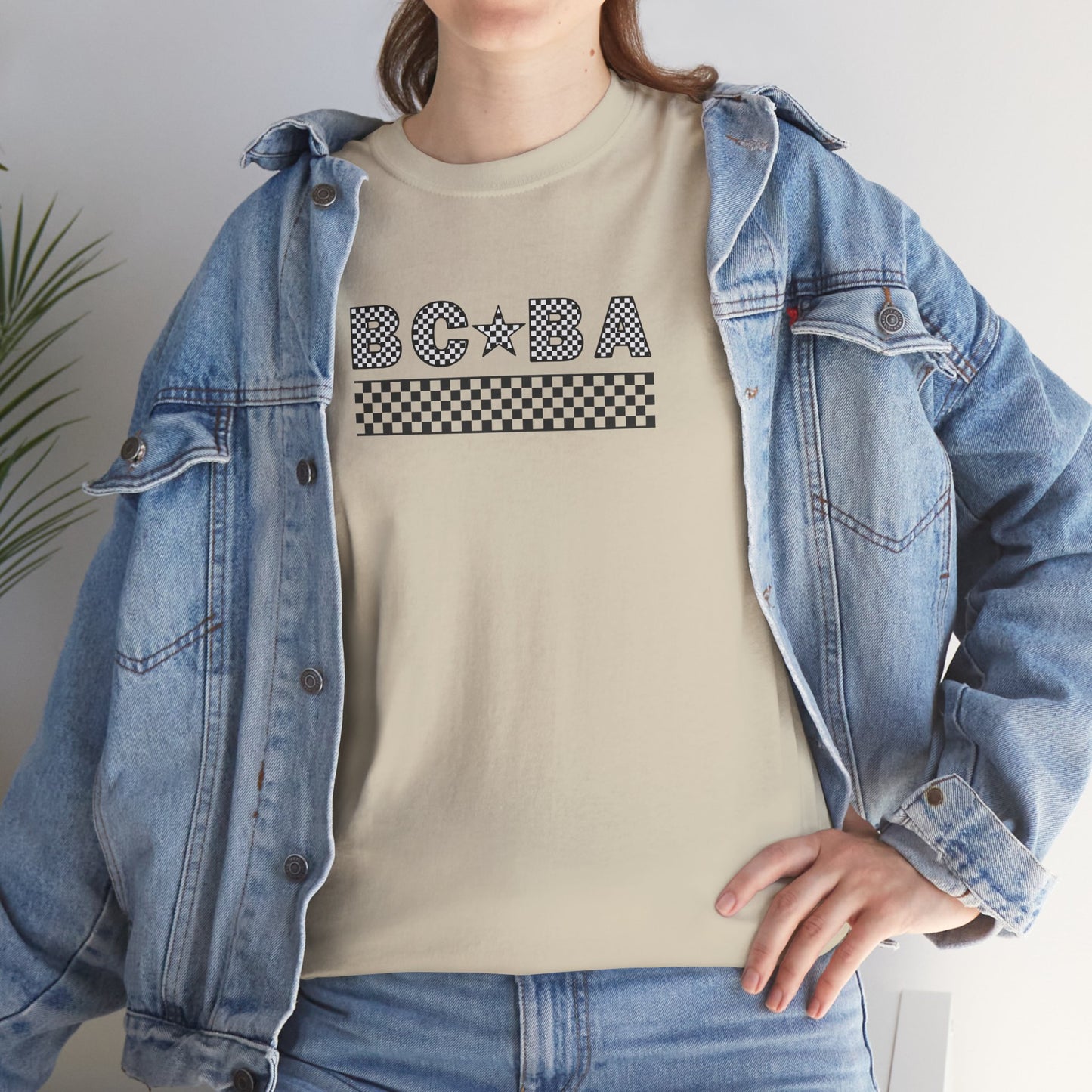 BCBA Unisex Heavy Cotton Tee - Stylish Graphic Tee for Everyday Wear