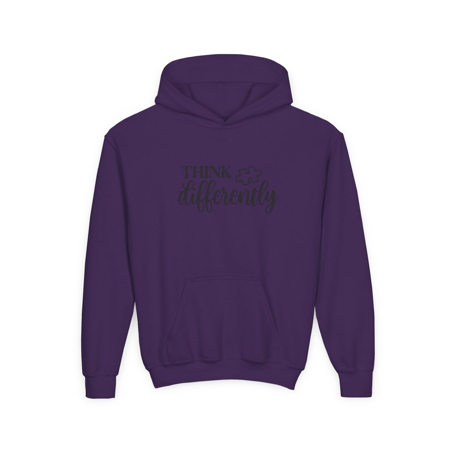 Inspirational Youth Hoodie - 'Think Differently'
