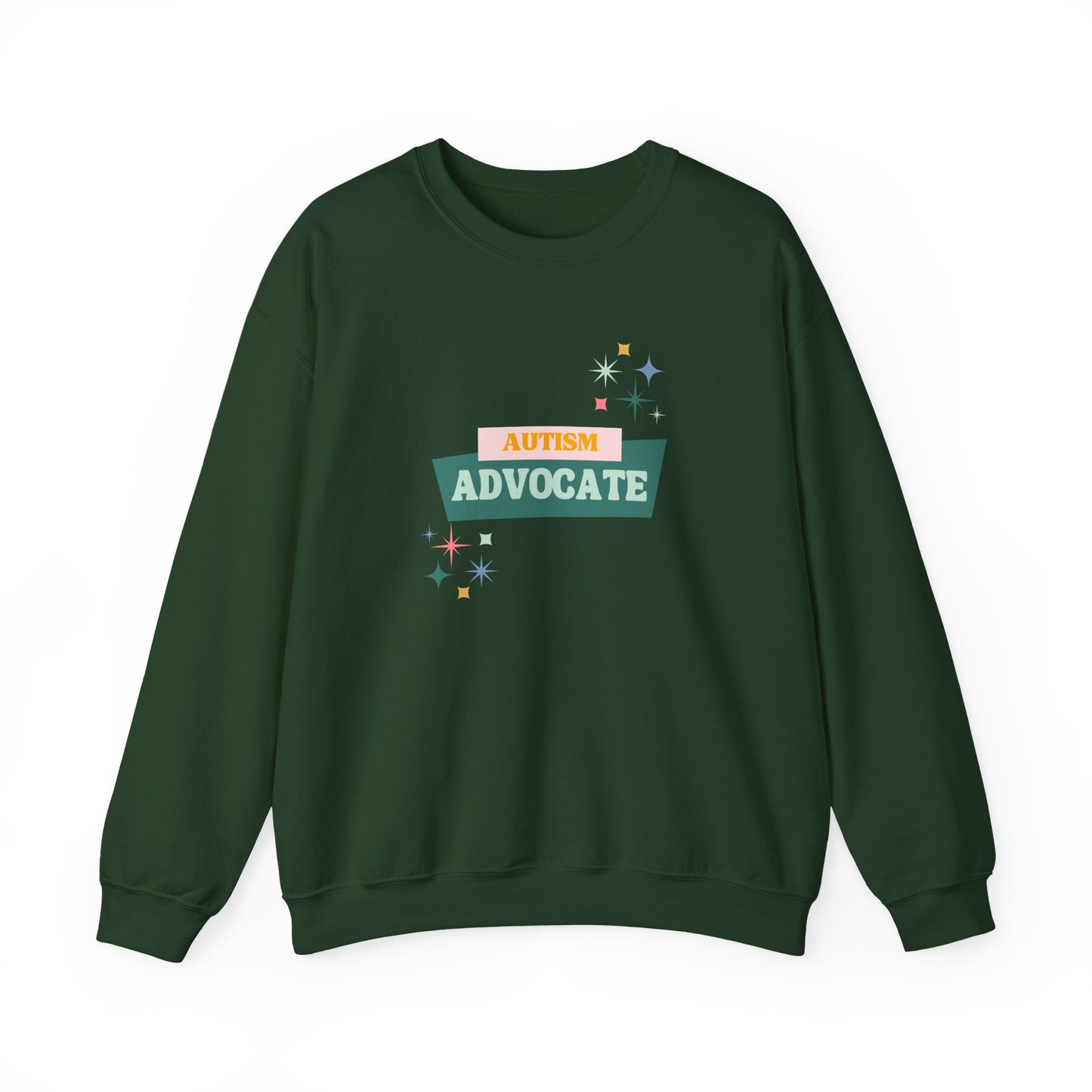 Autism Advocate Crewneck Sweatshirt — Support & Awareness Pullover
