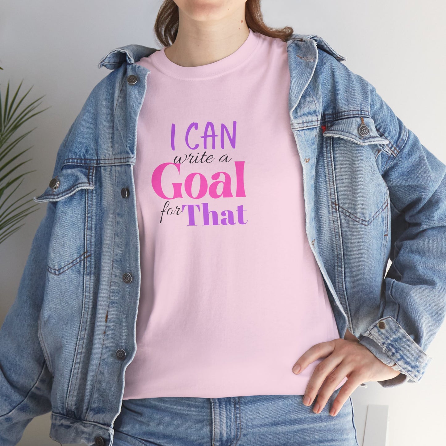 Inspirational Goal-Setting Tee