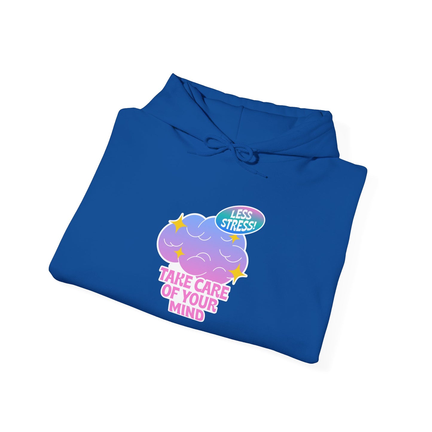 Take Care Of Your Mind Hoodie — Mental Health Cozy Graphic Sweatshirt