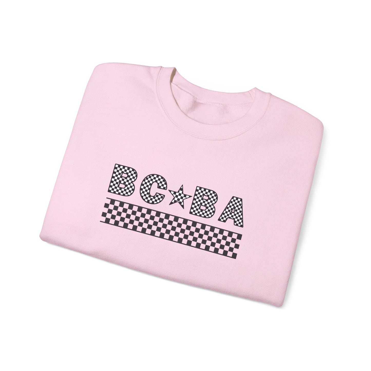BCBA Star Checkerboard Crewneck Sweatshirt