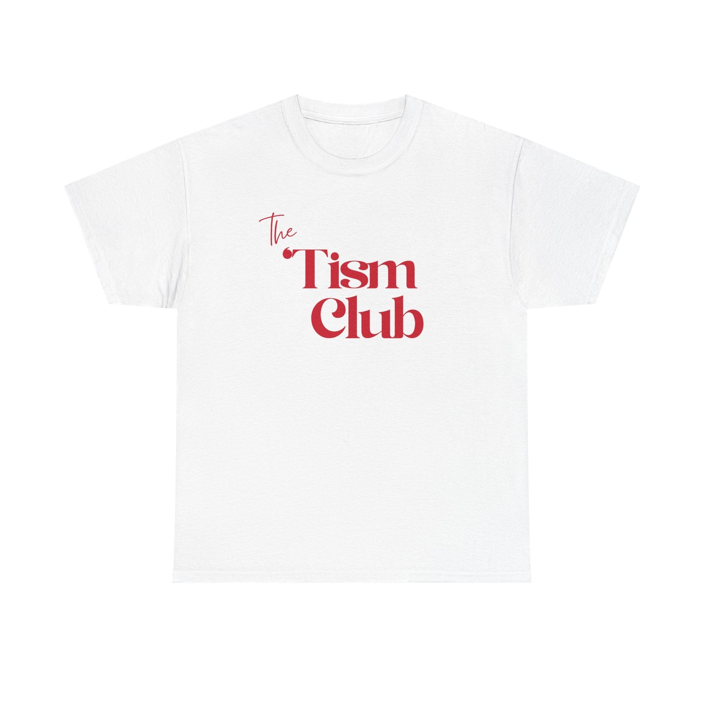 T-Shirt — "The Tism Club" Retro Script Tee