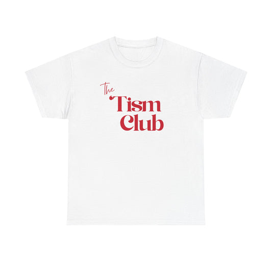 T-Shirt — "The Tism Club" Retro Script Tee