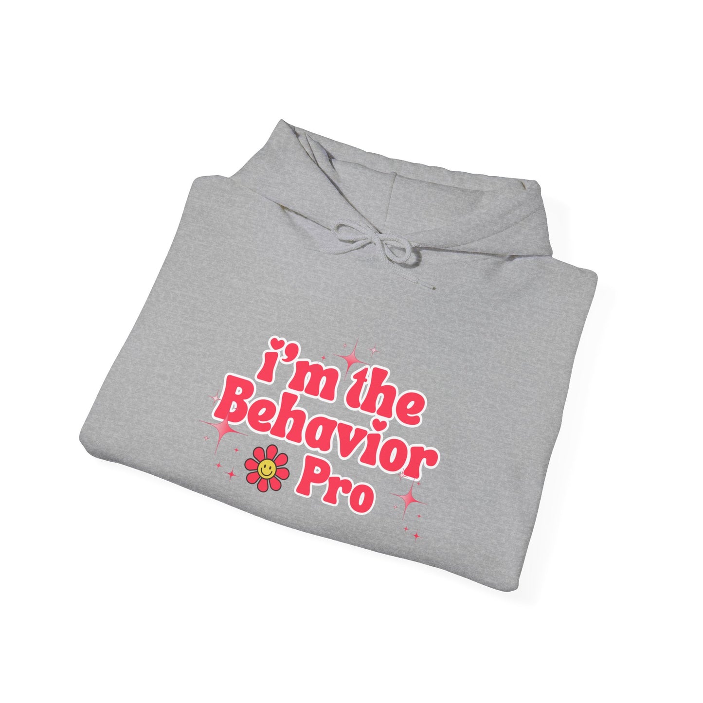 Behavior Pro Hoodie — Retro Flower "I'm the Behavior Pro"