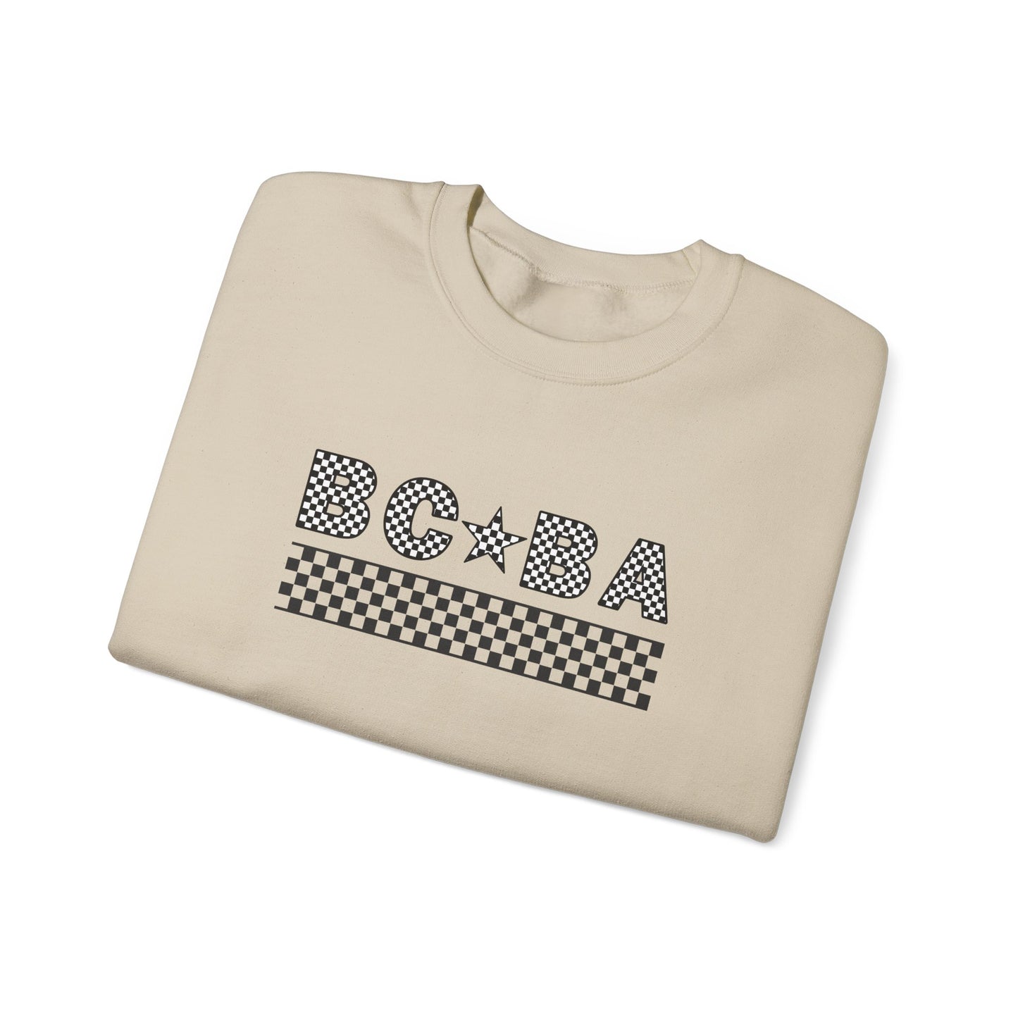 BCBA Star Checkerboard Crewneck Sweatshirt