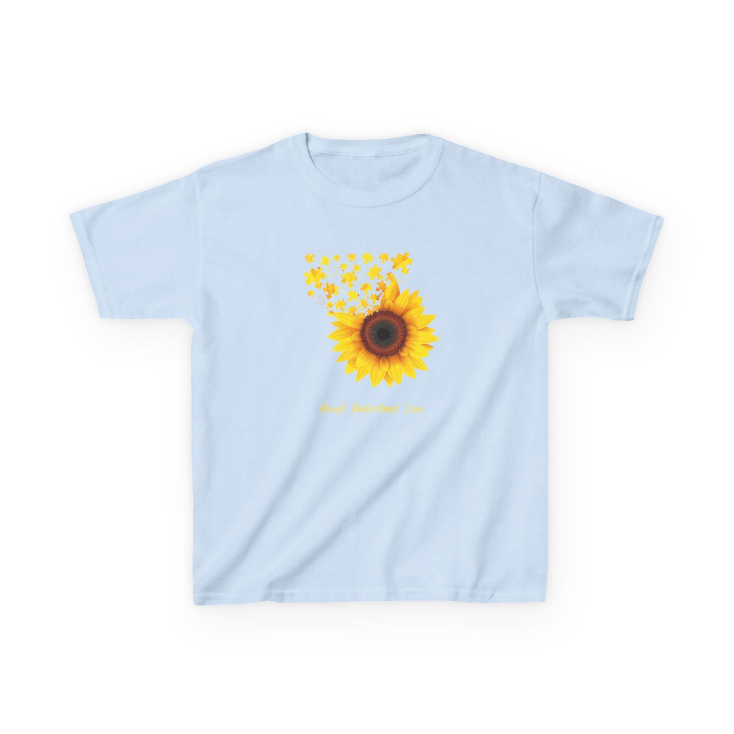 Sunflower Kids Tee - Bright & Cheerful Cotton T-Shirt