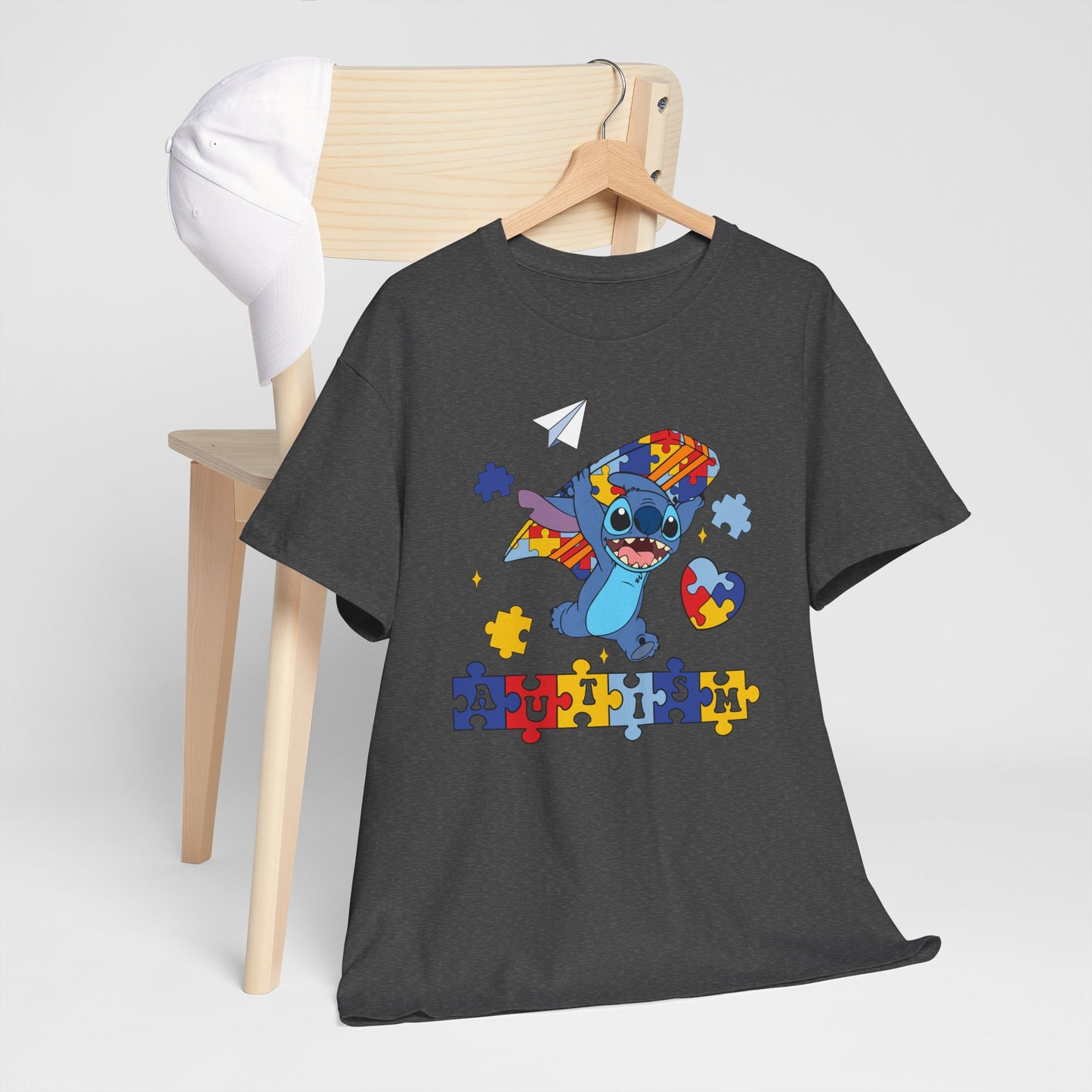 Autism Awareness Puzzle Heart Tee