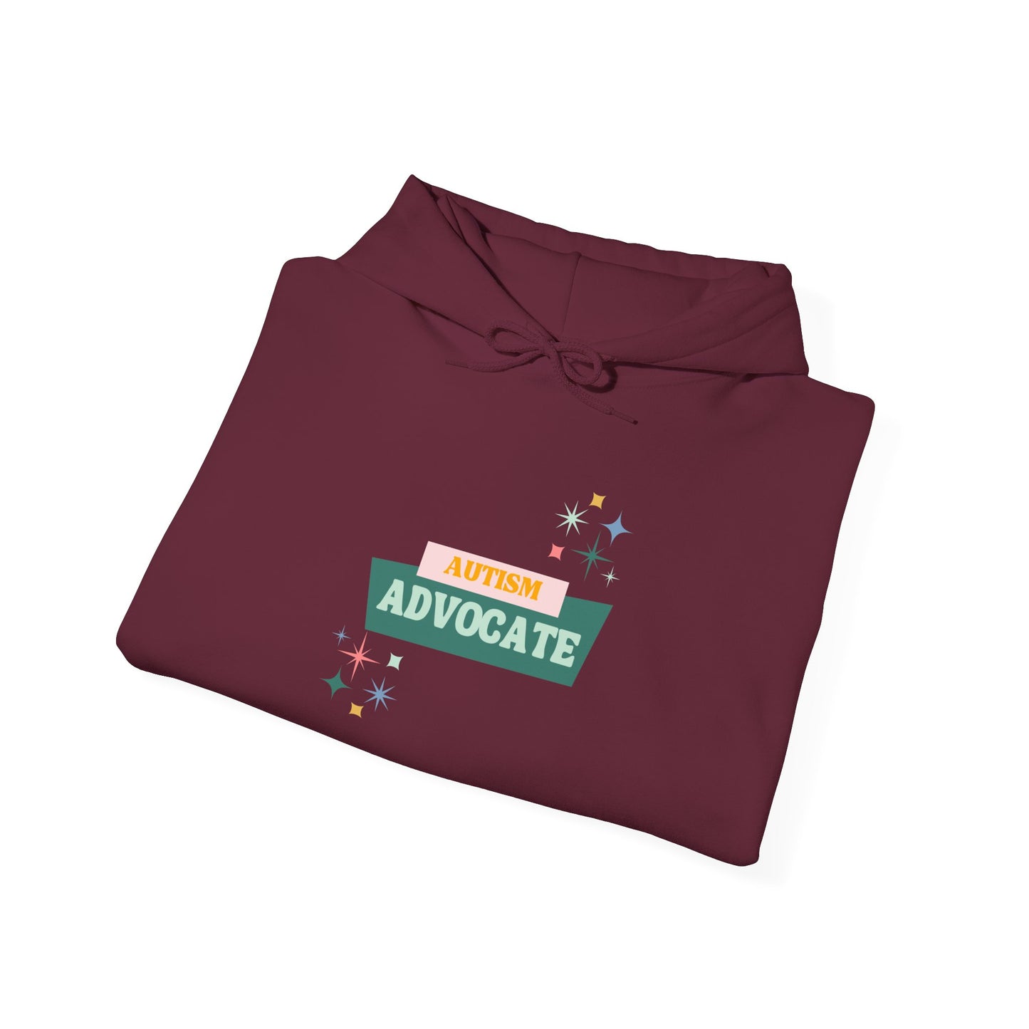 Advocate Badge Hoodie — Autism Advocate Graphic Pullover