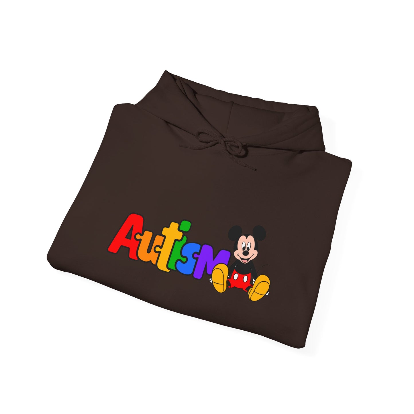 Autism Pride Hoodie — Colorful Puzzle Logo Sweatshirt