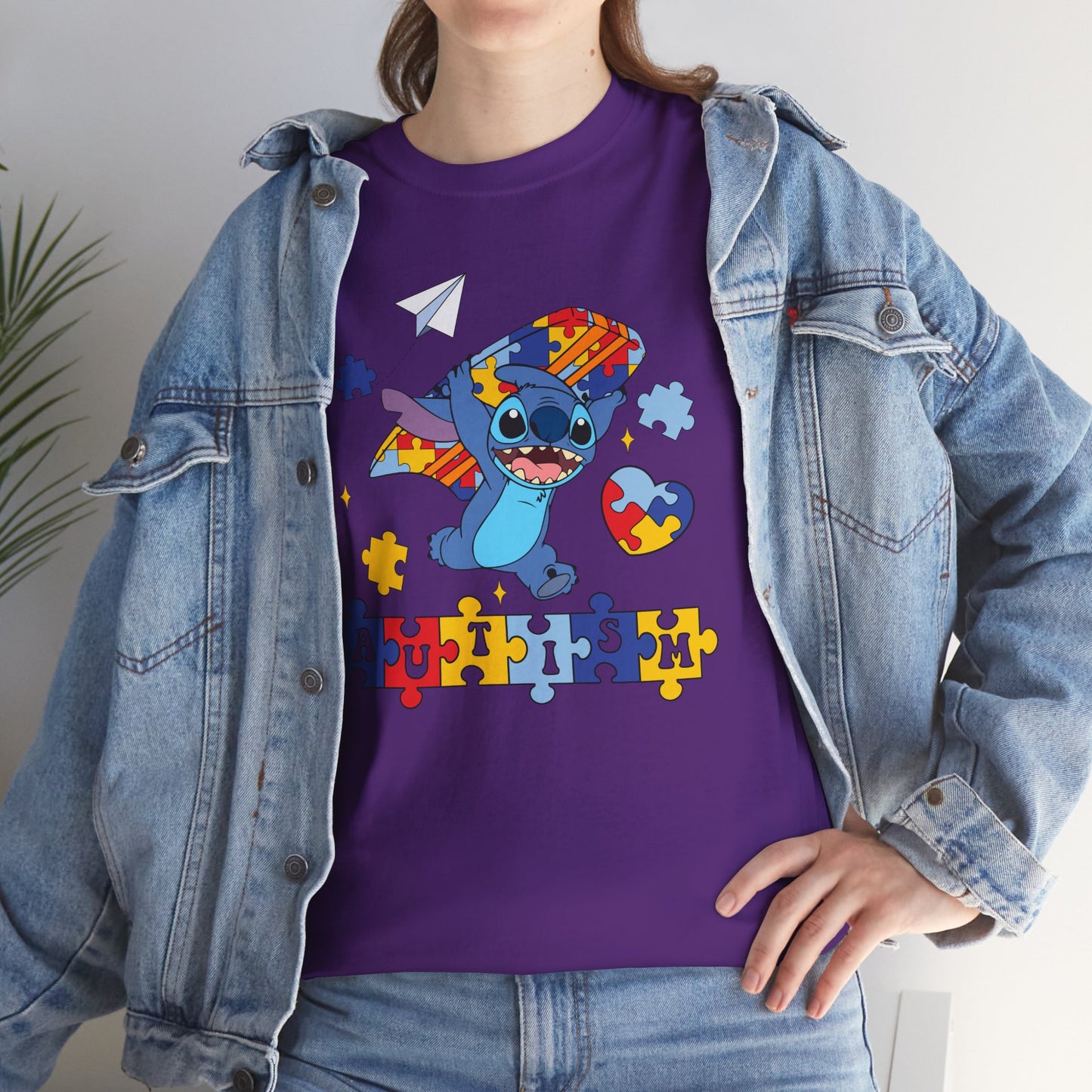 Autism Awareness Puzzle Heart Tee