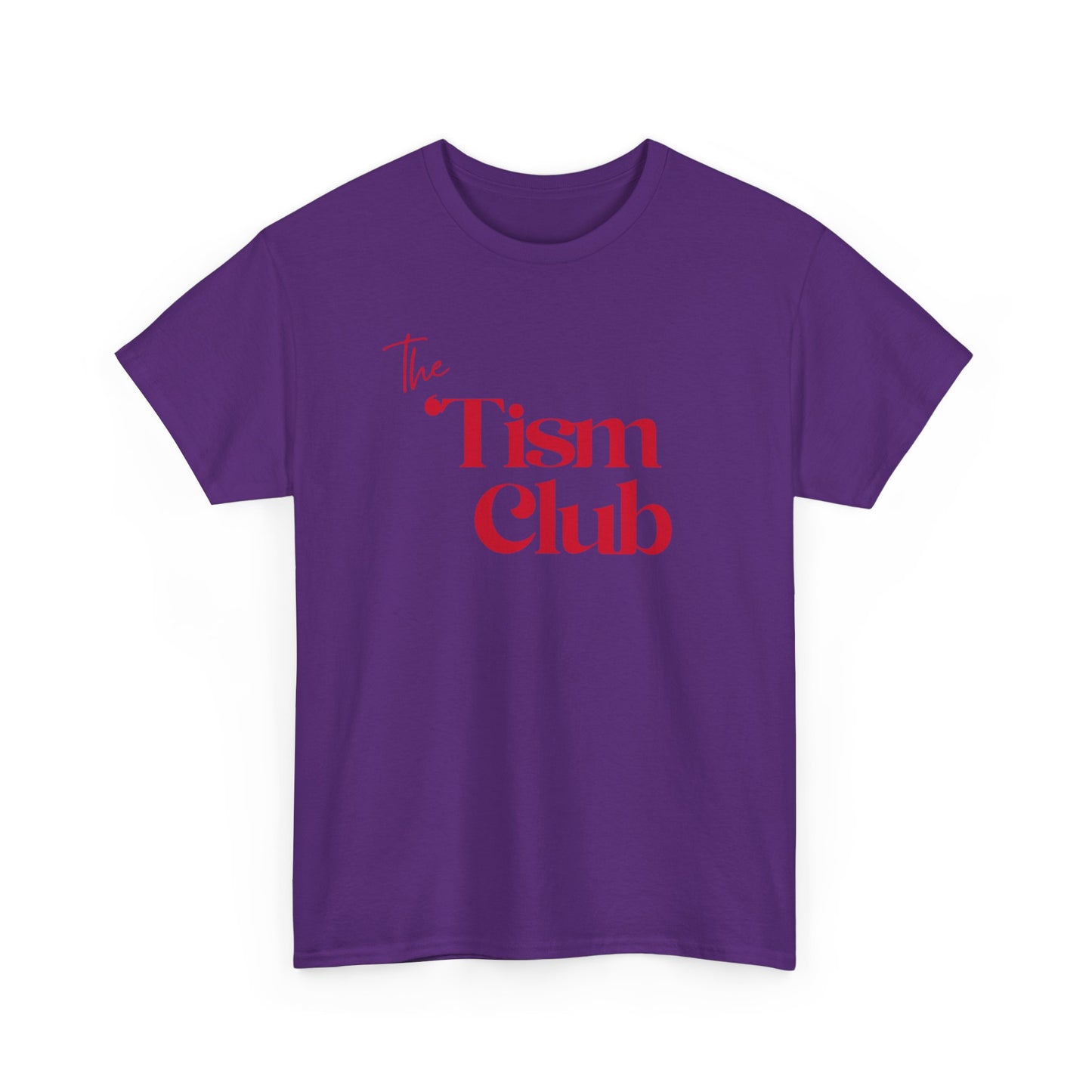 T-Shirt — "The Tism Club" Retro Script Tee