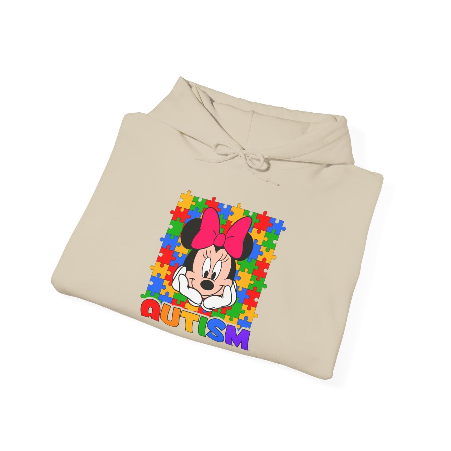 Autism Puzzle Heart Hoodie — Colorful Awareness Sweatshirt