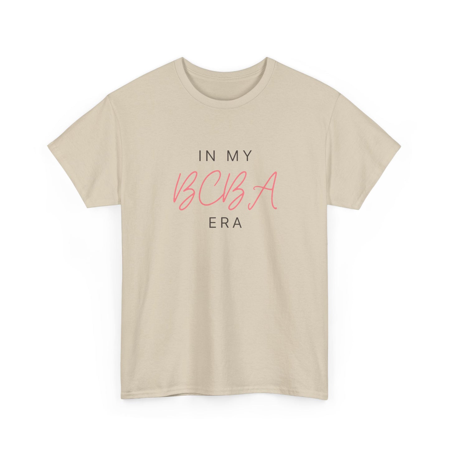 Unisex Heavy Cotton Tee - Inspirational 'In My BCBA Era' T-Shirt for Growth and Empowerment