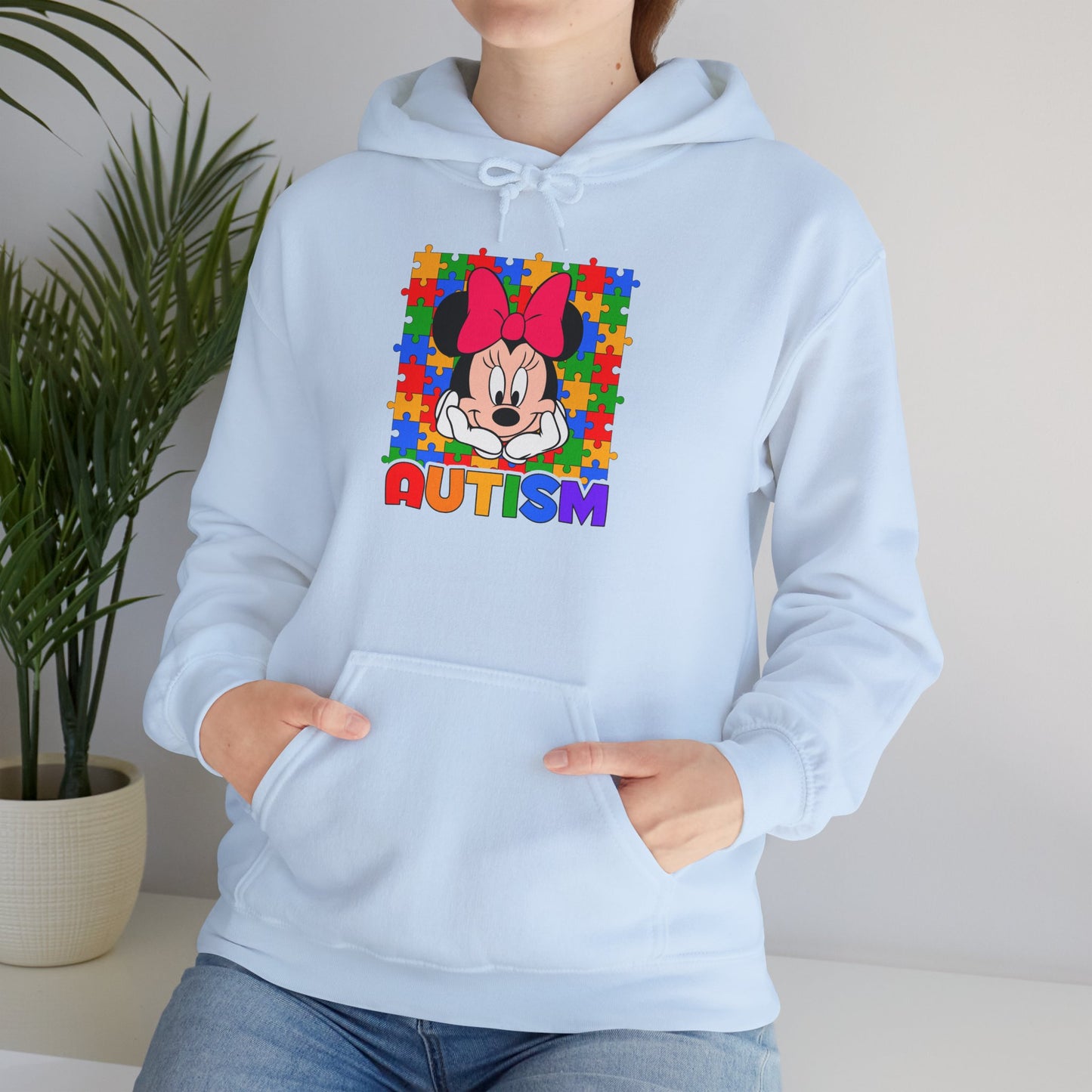 Autism Puzzle Heart Hoodie — Colorful Awareness Sweatshirt