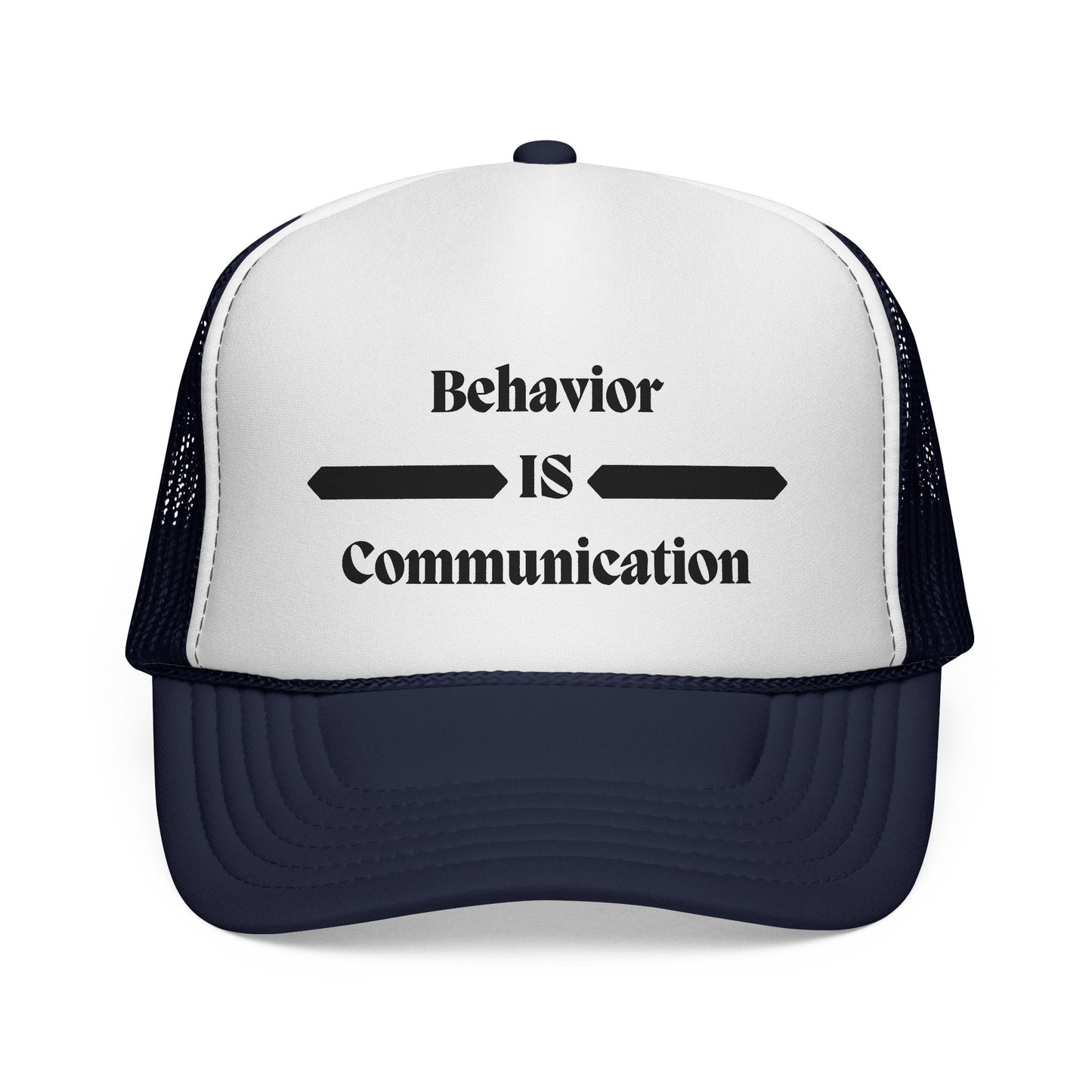 Trucker Cap — "Behavior IS Communication" Mesh Hat for Behavior Analysts & Therapists