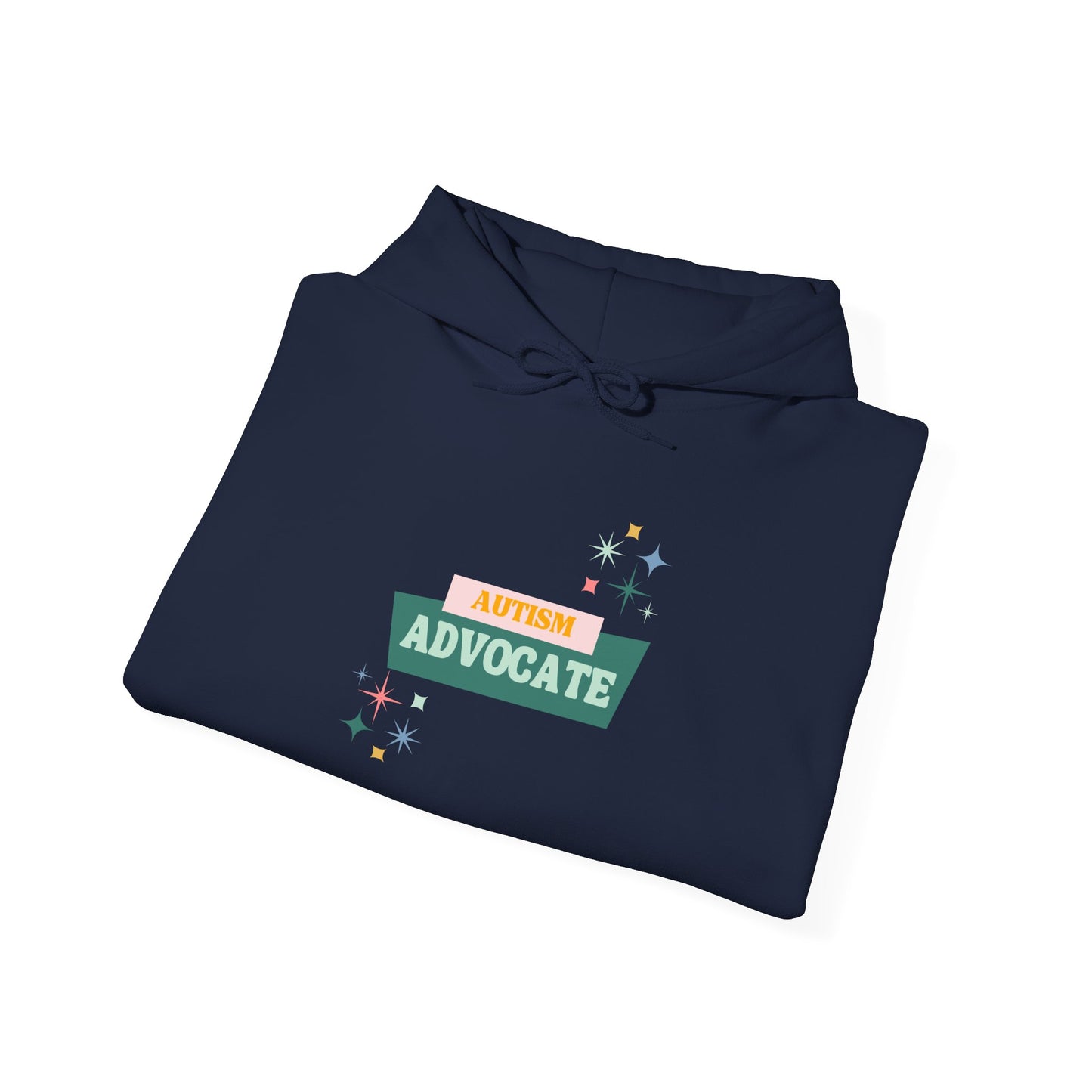 Advocate Badge Hoodie — Autism Advocate Graphic Pullover